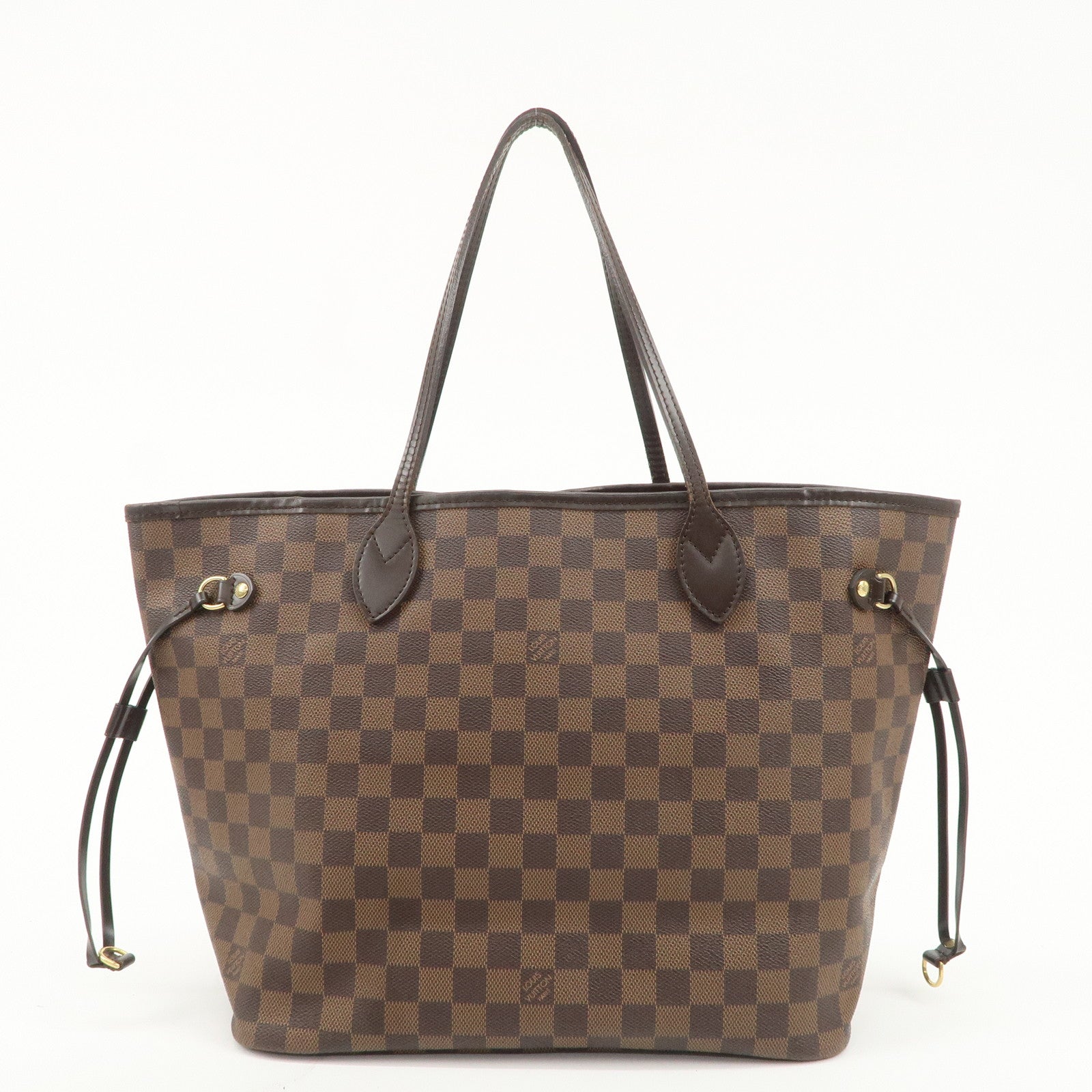 Louis Vuitton Damier Neverfull MM Tote Bag N51105 Used