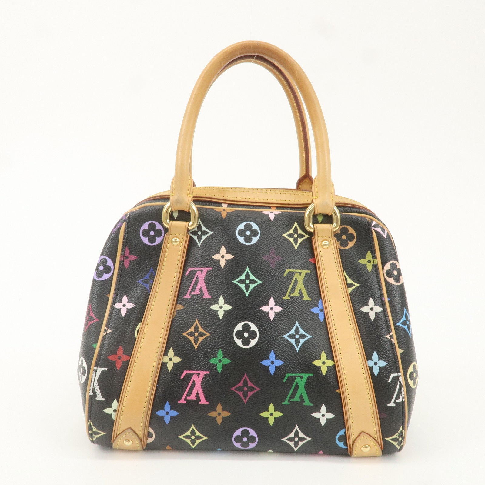 Louis Vuitton Monogram Multicolor Priscilla Hand Bag Noir M40097