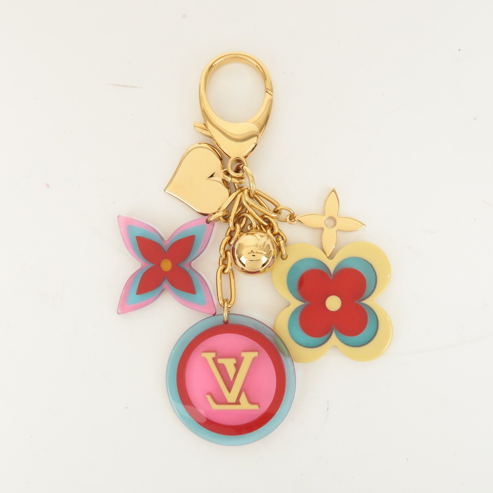 Louis Vuitton Bijoux Sac Candy Bag Charm Multi Color M65726 Used