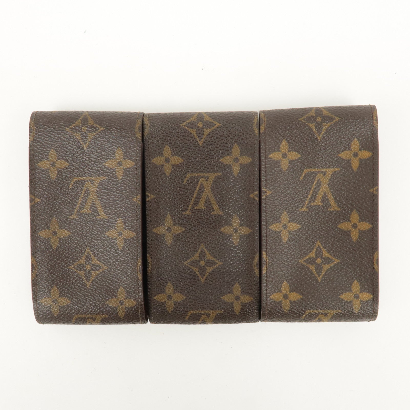 Louis Vuitton Set of 3 Monogram Etui Cigaret Cigarette Case M63024 Used