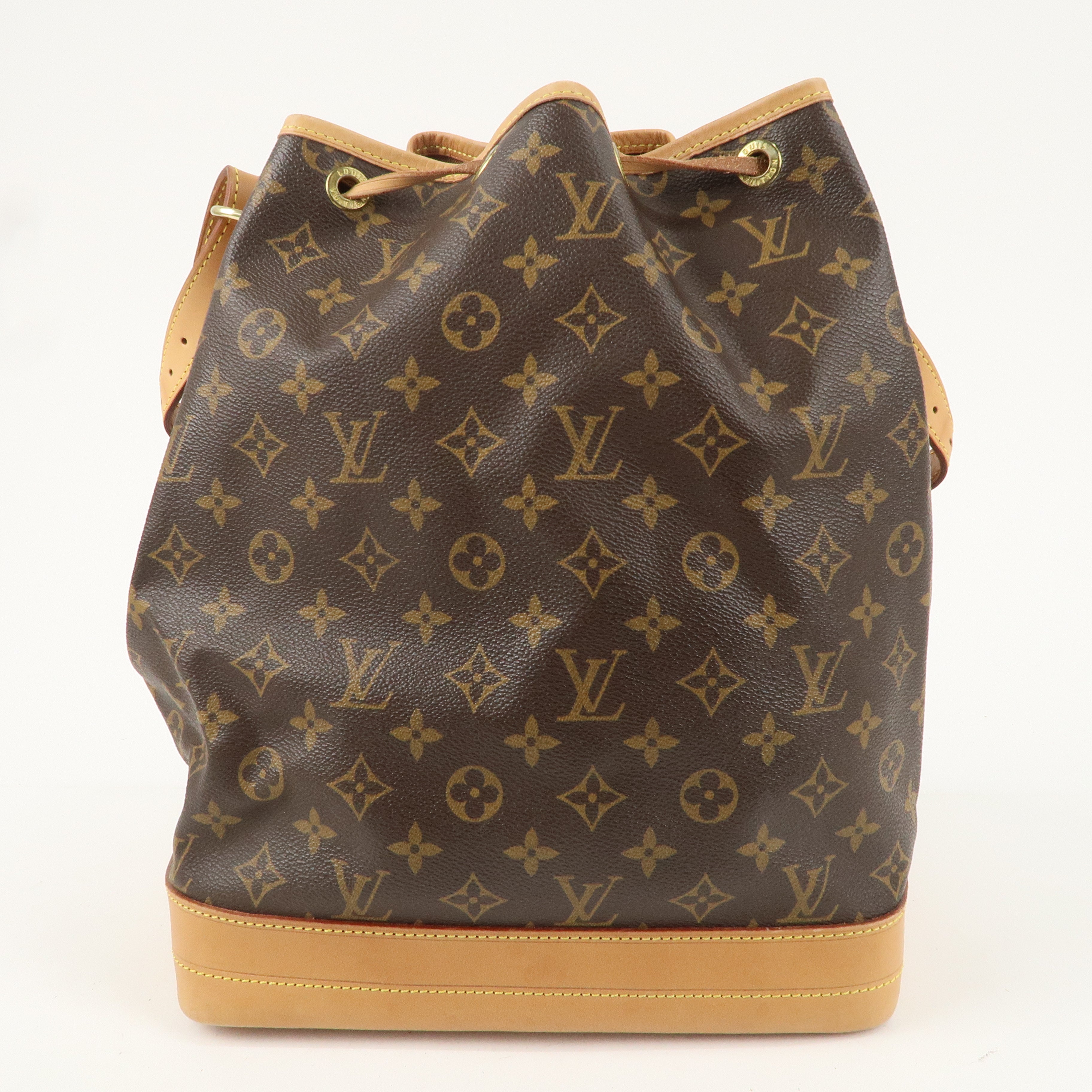 Louis Vuitton Monogram Noe Shoulder Bag Hand Bag Brown M42224