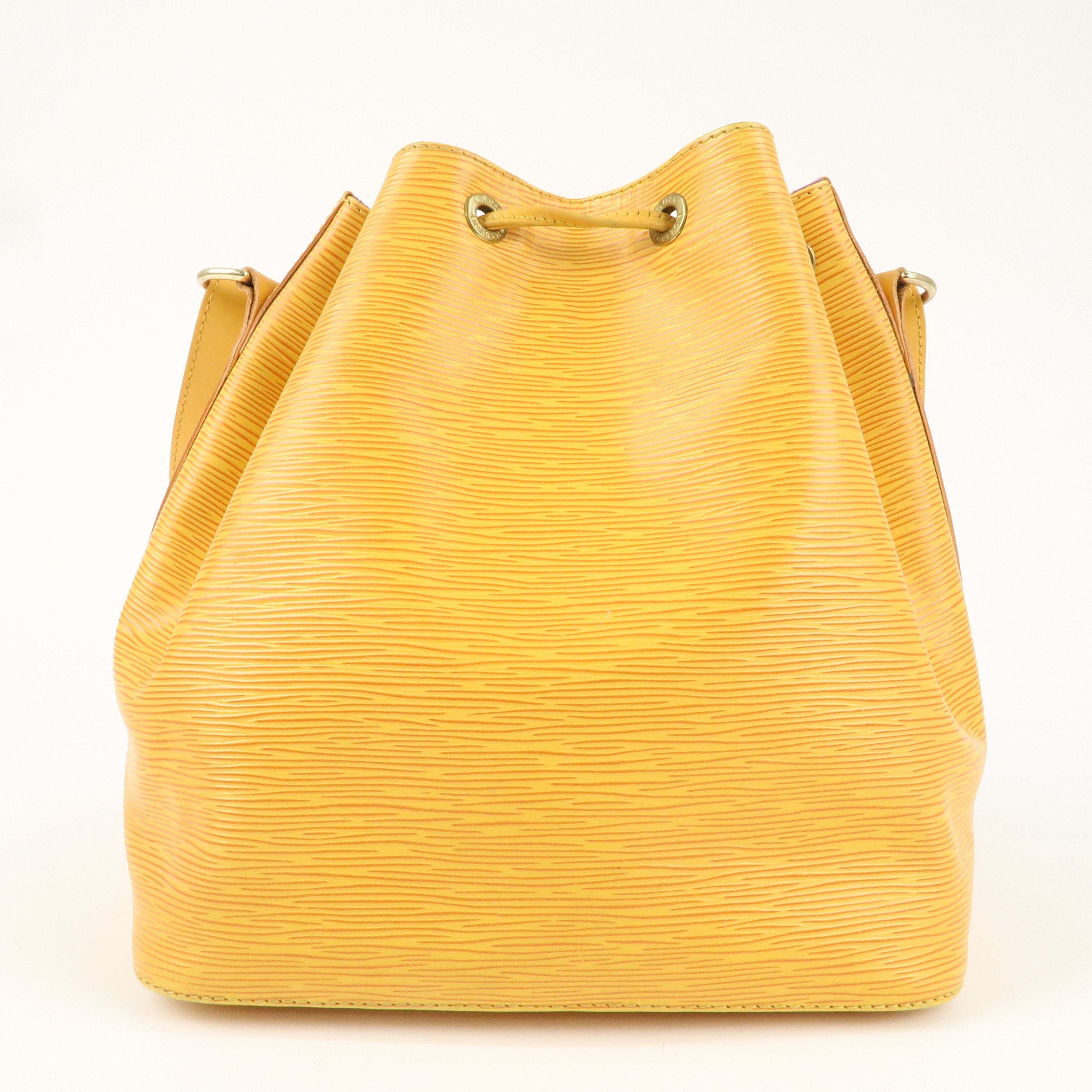 Louis Vuitton Epi Petit Noe Shoulder Bag Tassili Yellow M44109