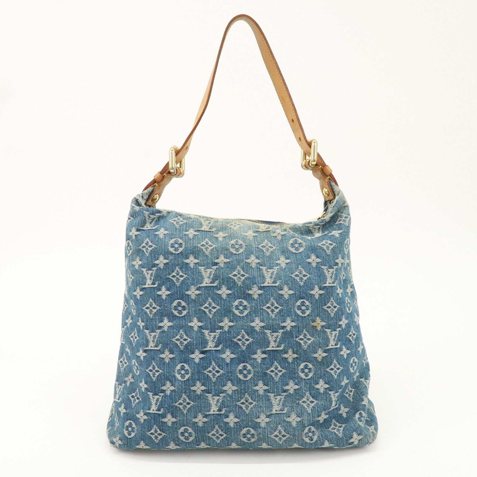 Louis Vuitton Monogram Denim Baggy GM Shoulder Bag M95048