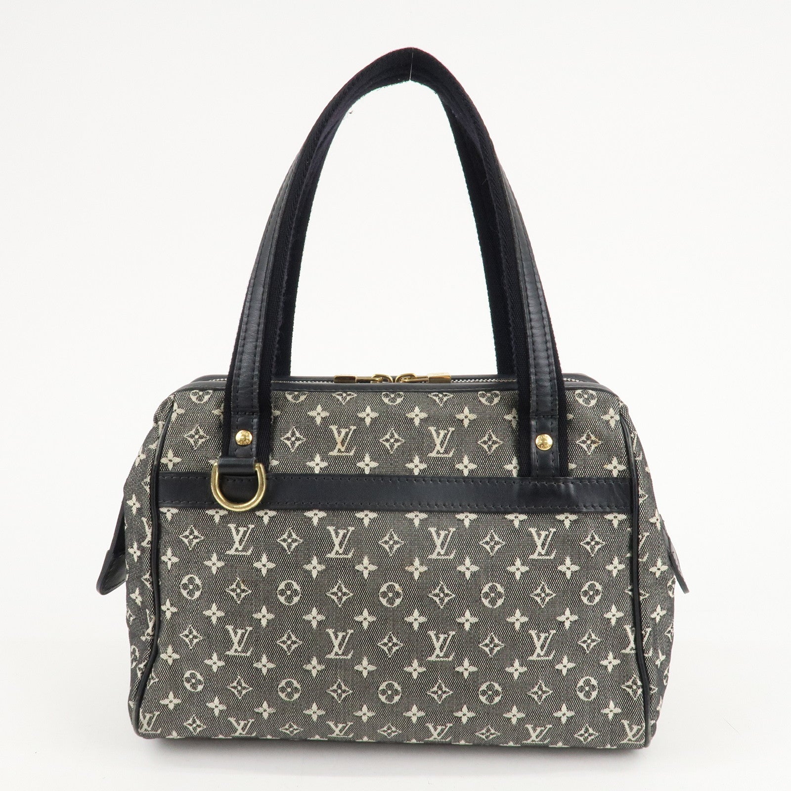 Louis Vuitton Monogram Mini Canvas Josephine PM Black M92312 Used