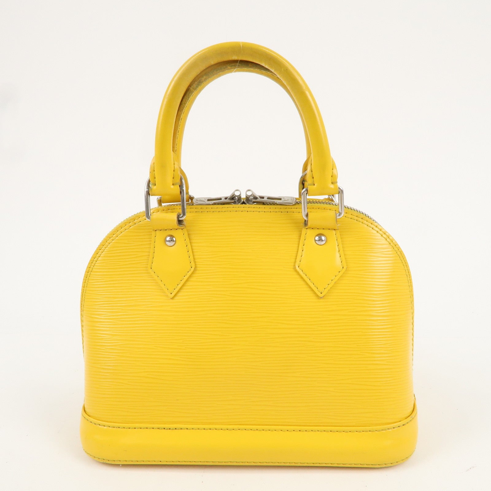 Louis Vuitton Epi Alma BB Hand Bag Citron M40866