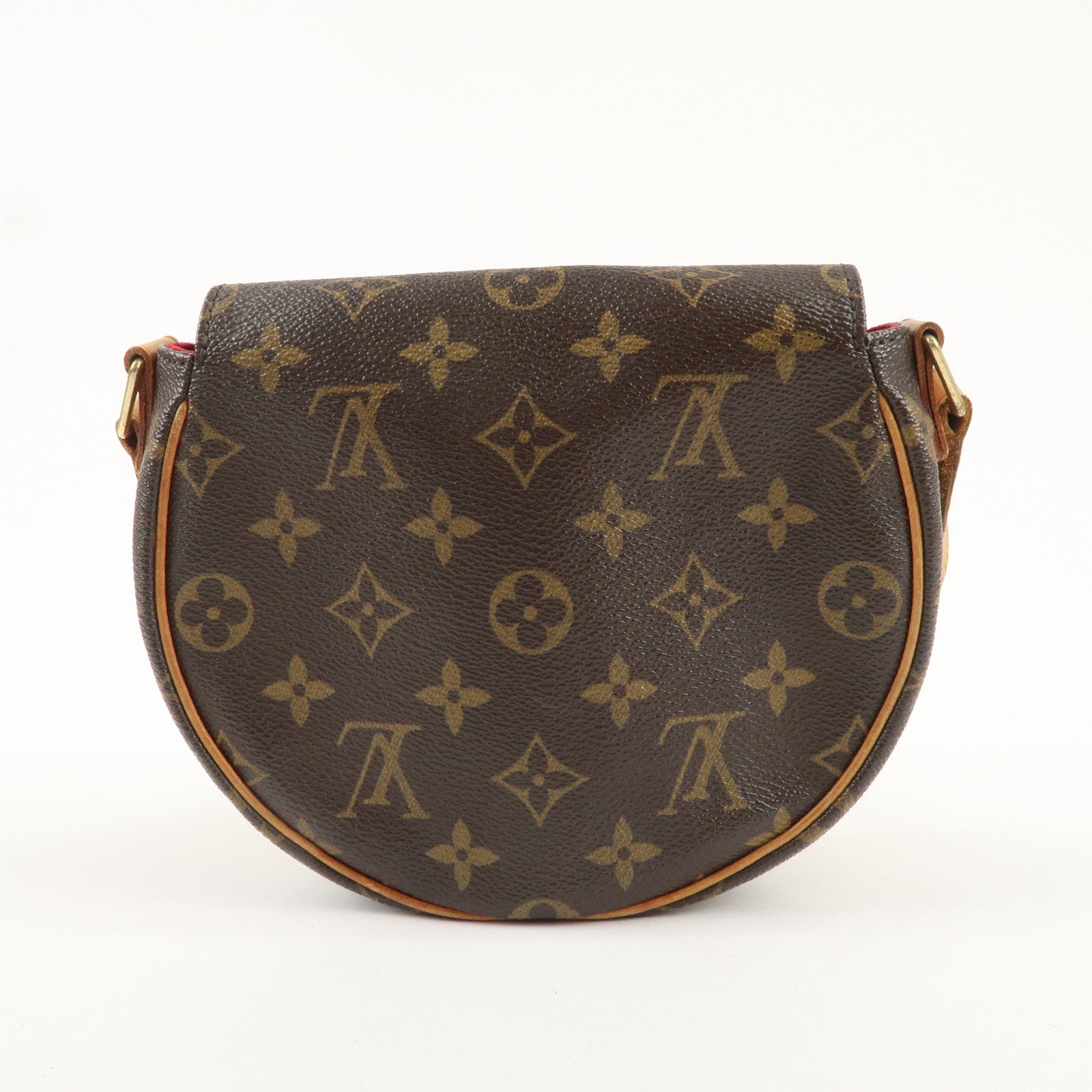 Louis Vuitton Monogram Tamburan Shoulder Bag Brown M51179