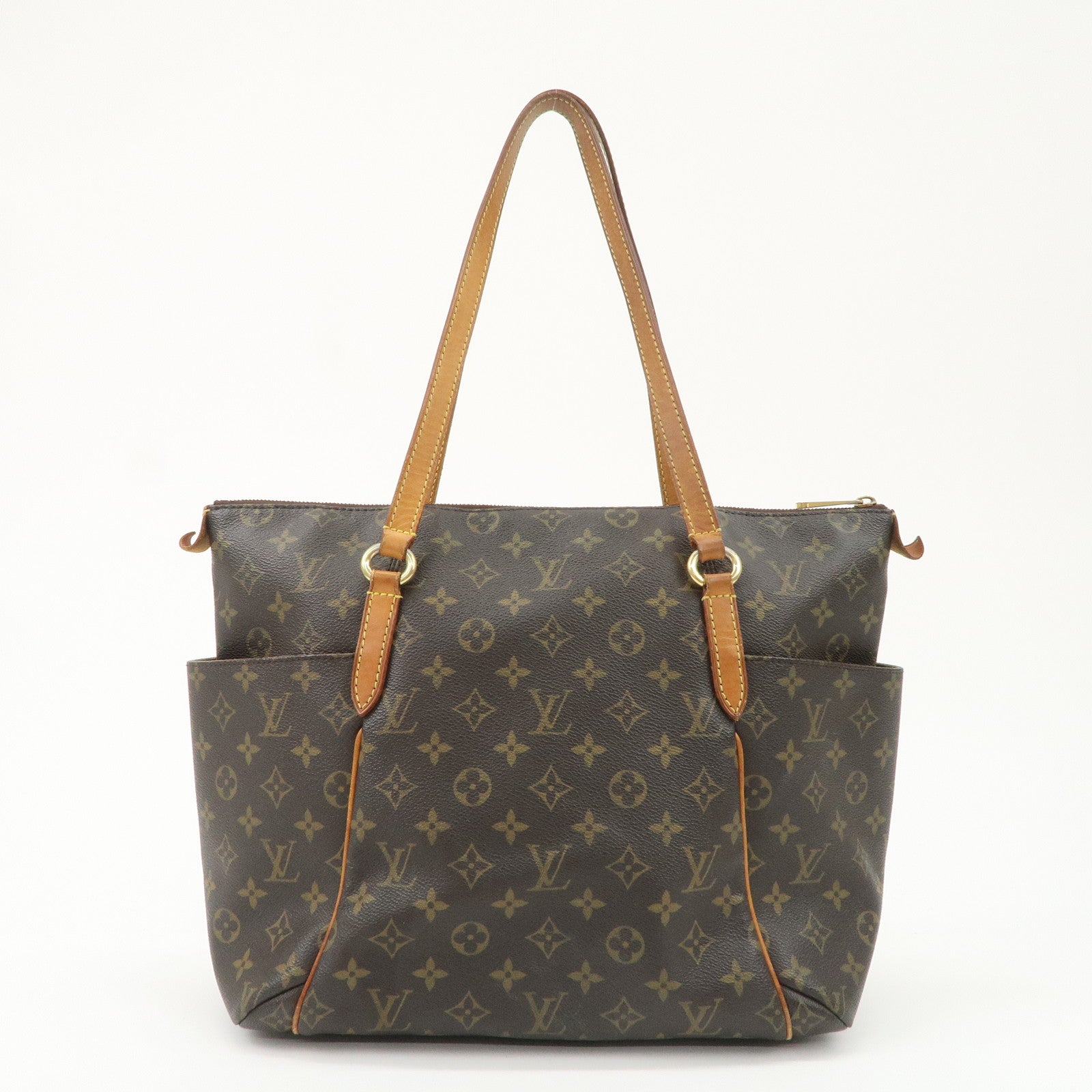 Louis Vuitton Monogram Totally MM Tote Bag Hand Bag M56689 Used