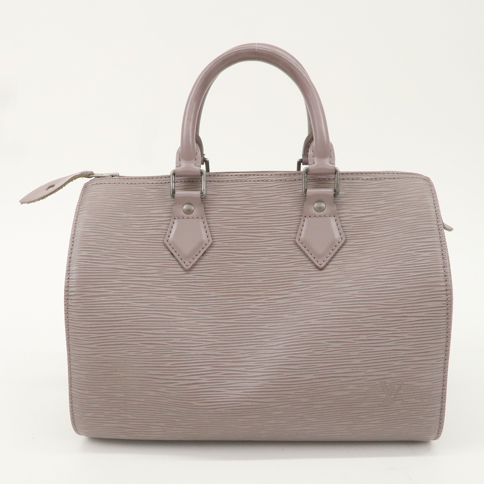 Louis Vuitton Epi Speedy 25 Hand Boston Bag Lilas M4301B