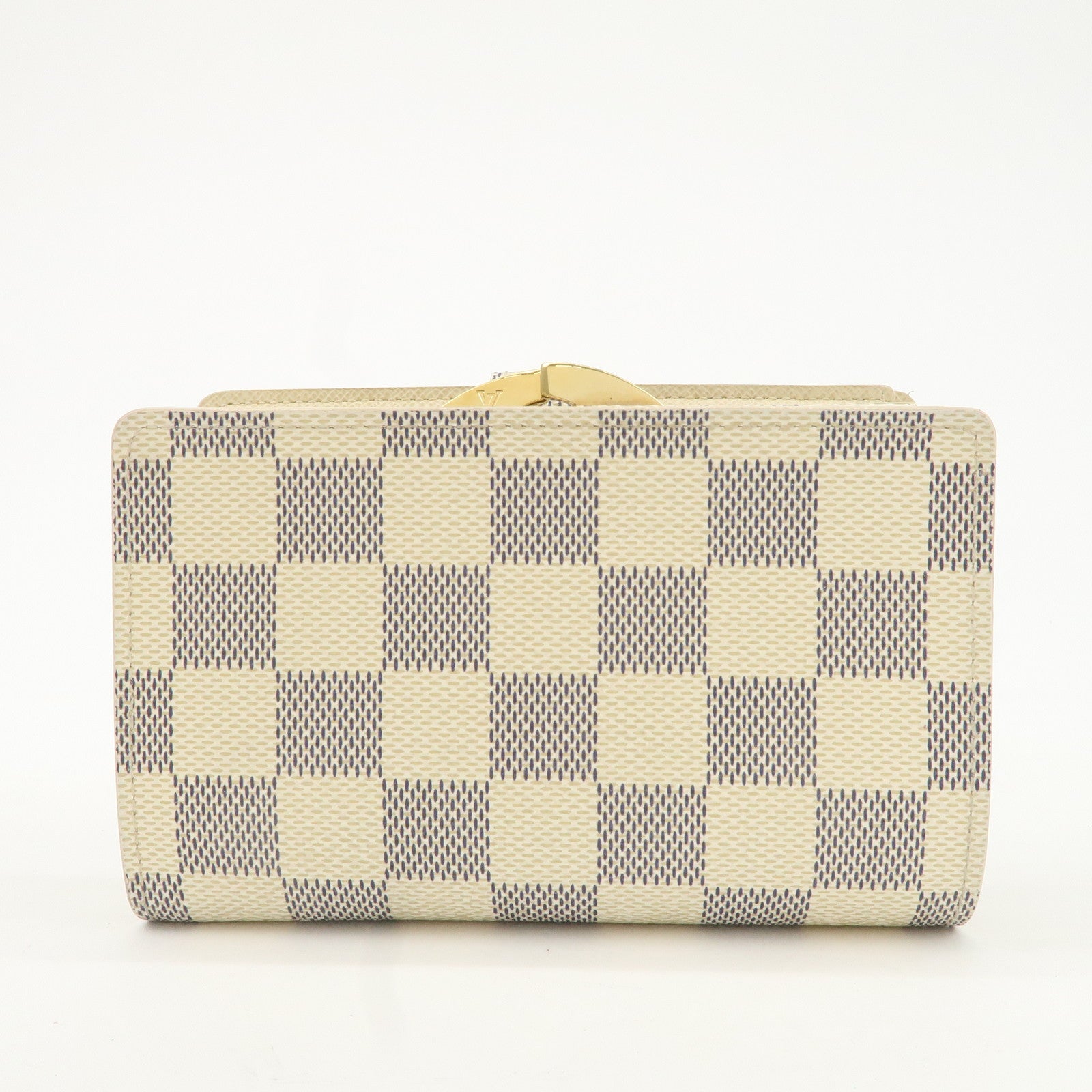 Louis Vuitton Damier Portefeuille Viennois Bifold Wallet N61676 Used