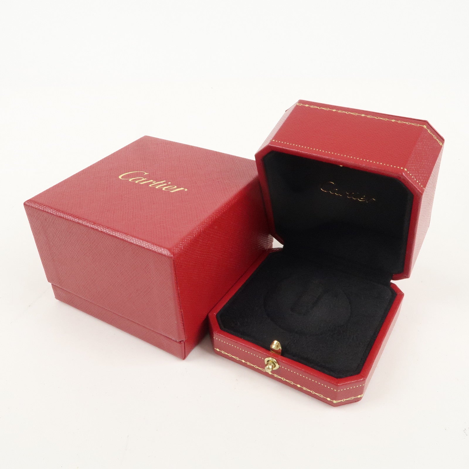 Cartier Set of 2 Ring Box Display Box Jewelry Box For Ring