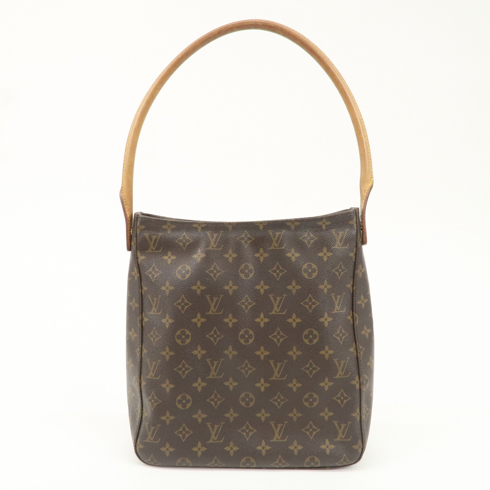 Louis Vuitton Monogram Looping GM Shoulder Bag Brown M51145