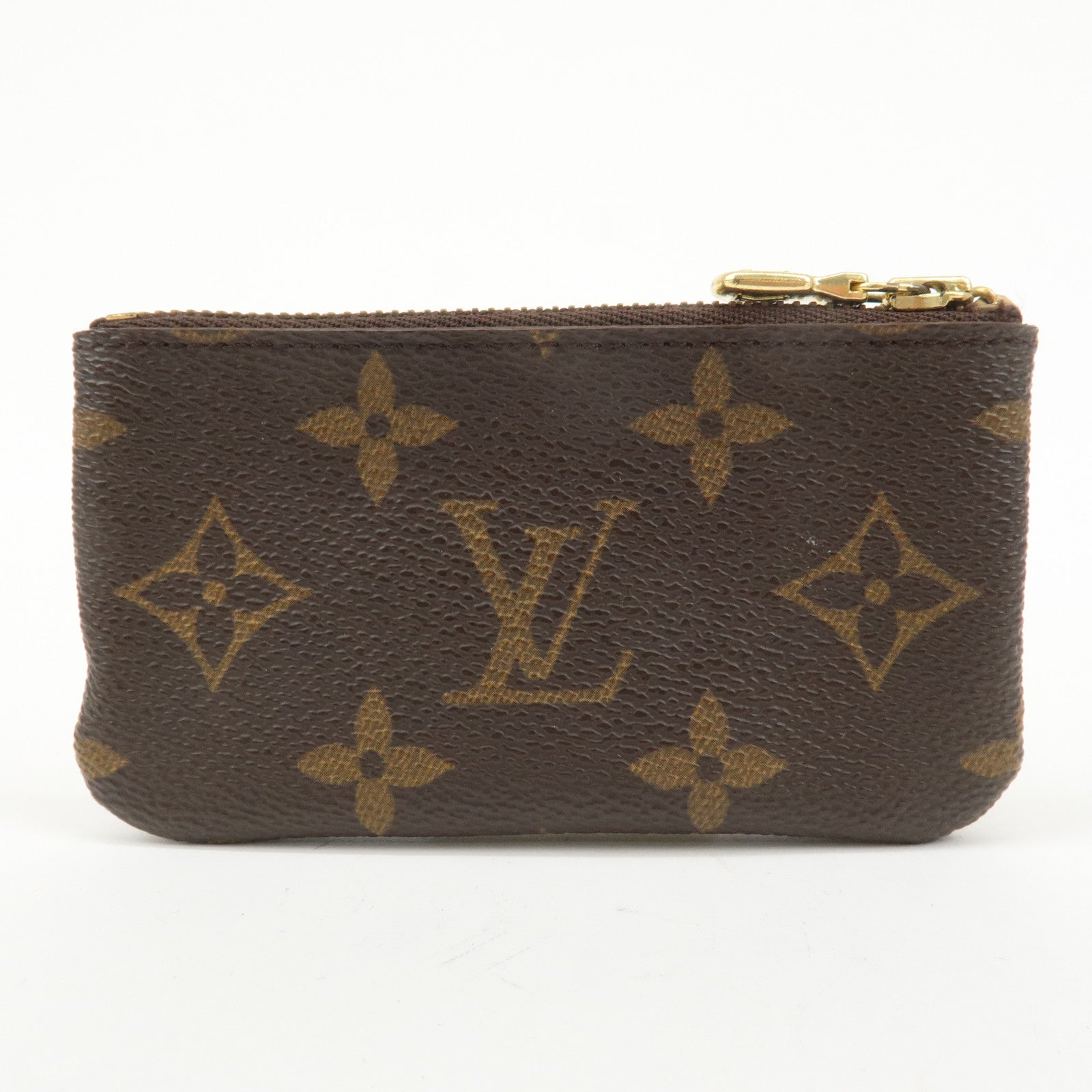 Louis Vuitton Monogram Pochette Cles Coin Case Key Case M62650