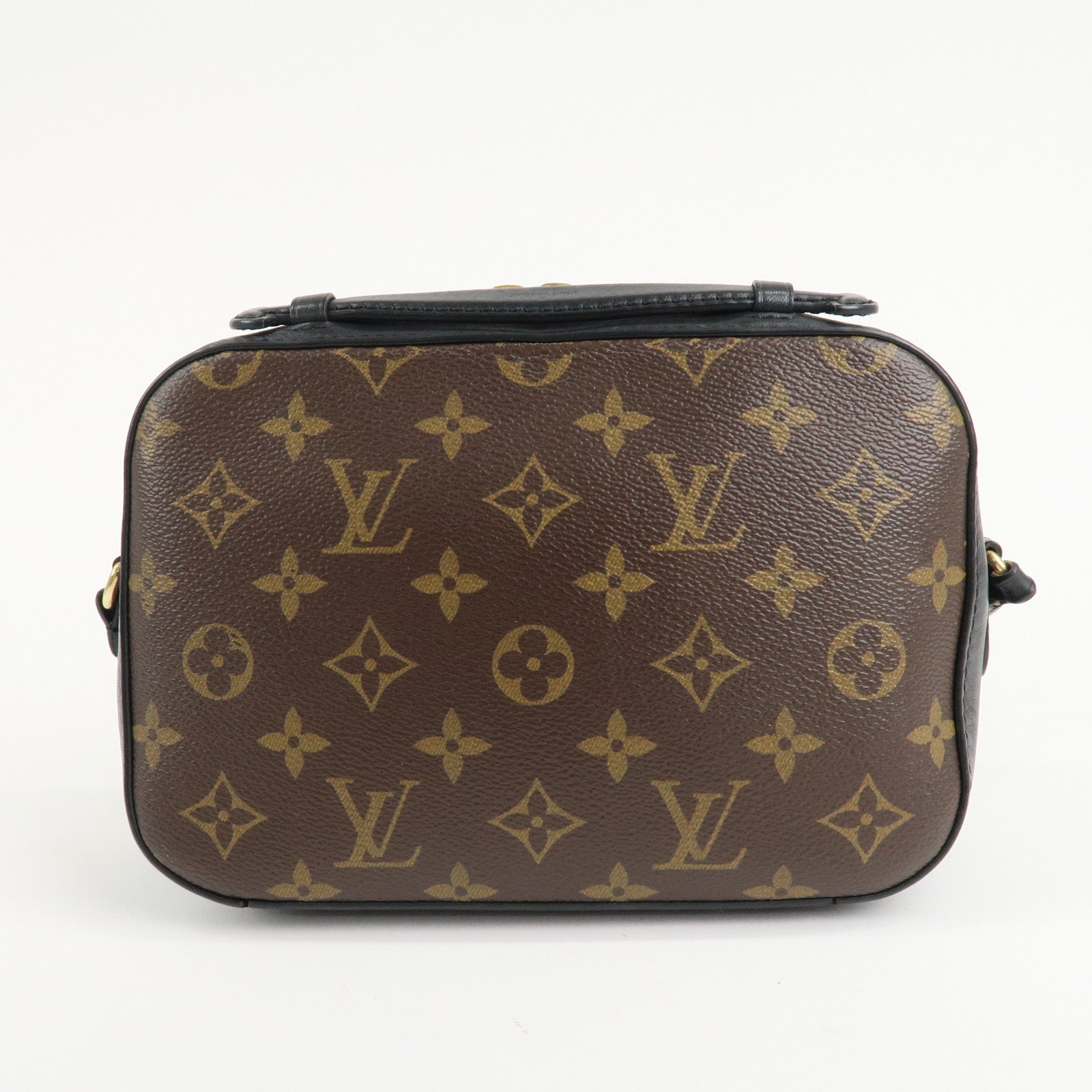 Louis Vuitton Monogram Saintonge Shoulder Bag Brown M43555 Used