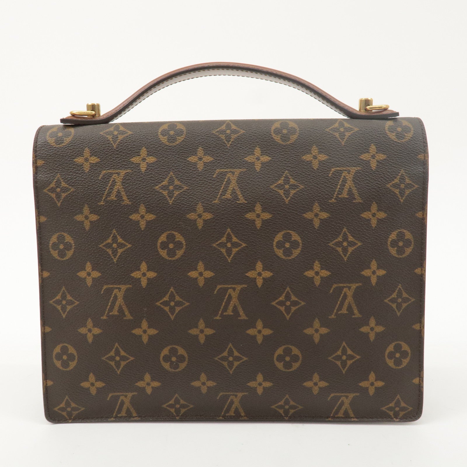 Louis Vuitton Monogram Monceau 28 Hand Bag Brief Case M51185