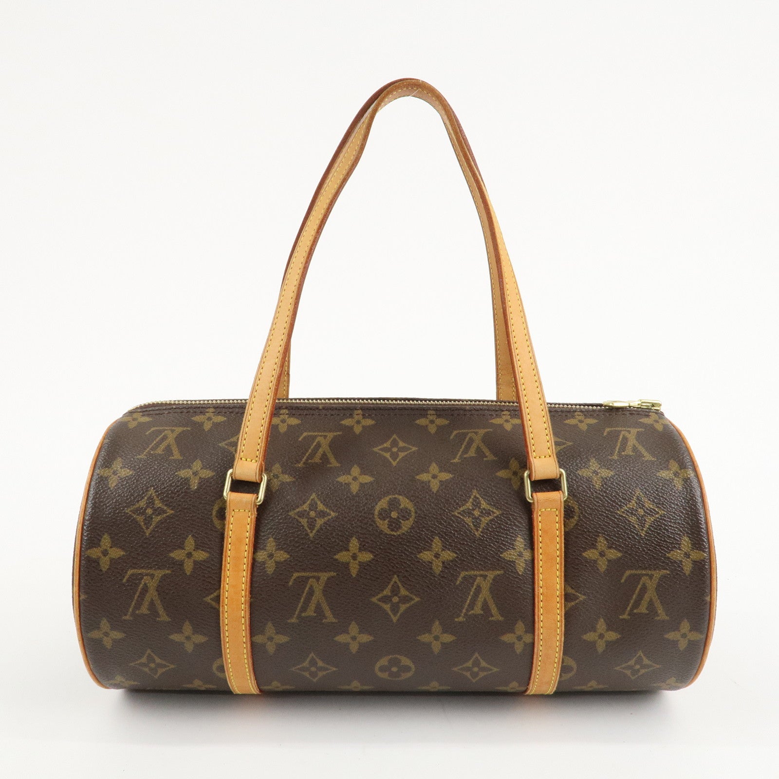 Louis Vuitton Monogram Papillon 30 Hand Bag New Style M51385 Used