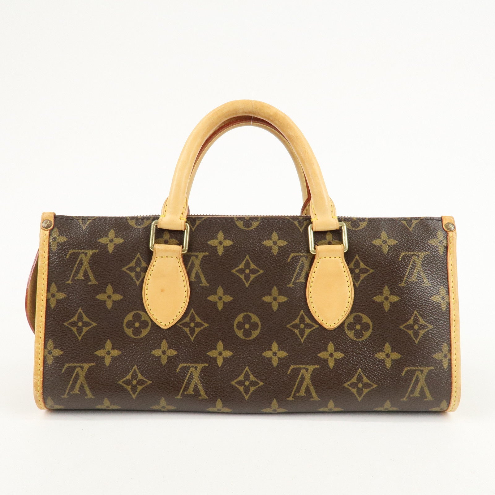 Louis Vuitton Monogram Popincourt Hand Bag Brown M40009 Used