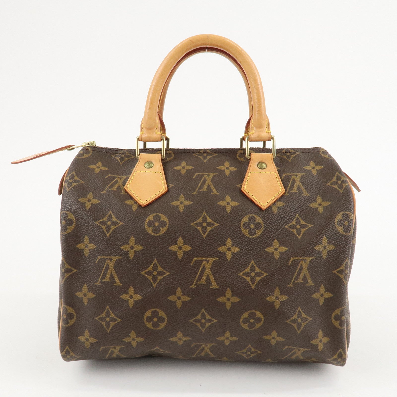 Louis Vuitton Monogram Speedy 25 Hand Bag Boston Bag M41528 Used