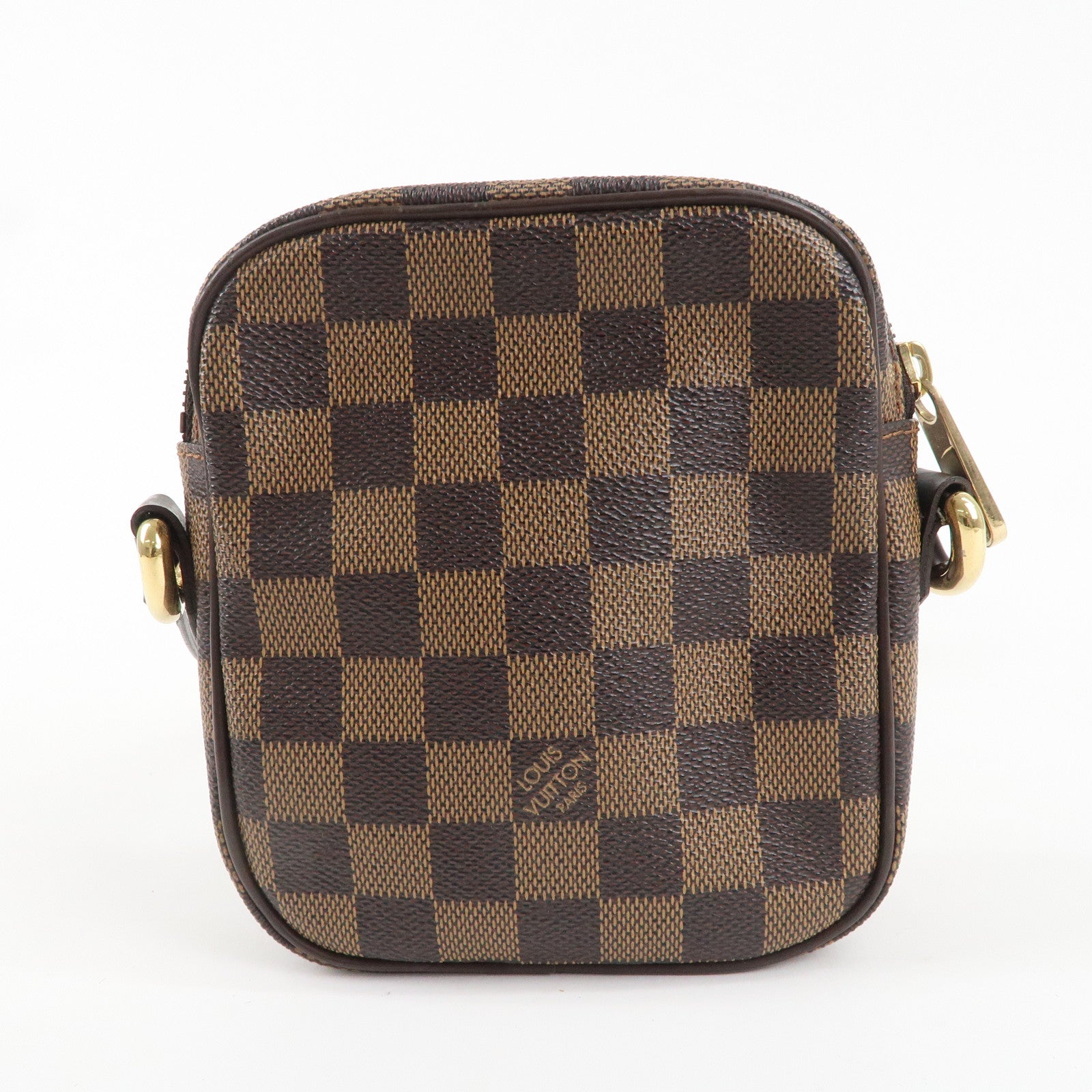 Louis Vuitton Damier Rift Shoulder Bag Brown N60009