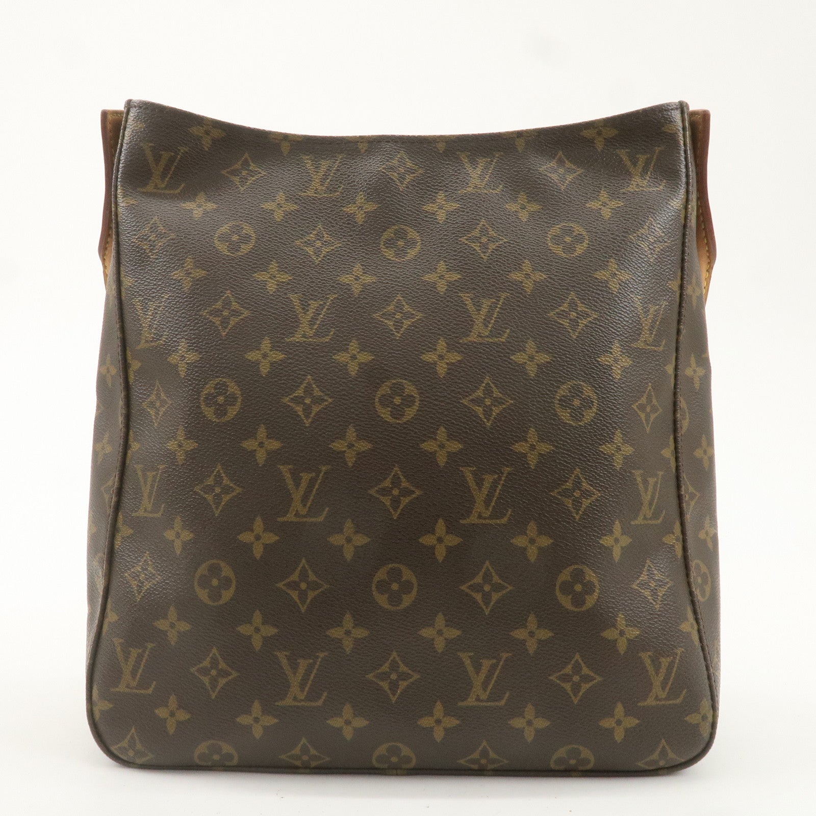 Louis Vuitton Monogram Looping GM Shoulder Bag Brown M51145