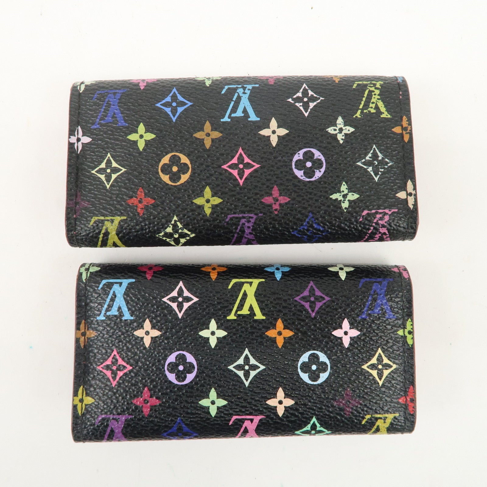 Louis Vuitton Monogram Multicolor Set of 2 Key Case M93732