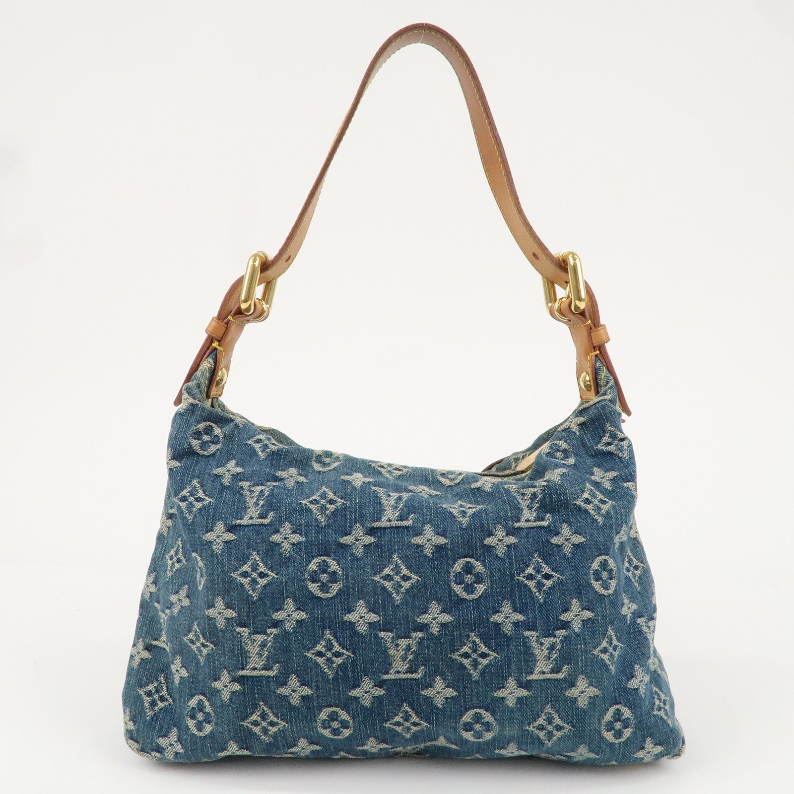 Louis Vuitton Monogram Denim Baggy PM Shoulder Bag M95049