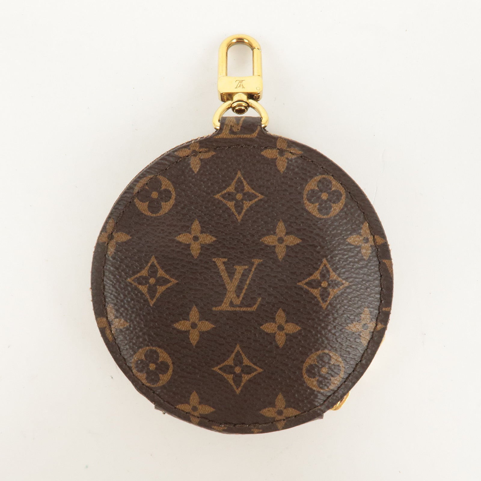 Louis Vuitton Pochette Accessoires Coin Case Brown M44813 Used