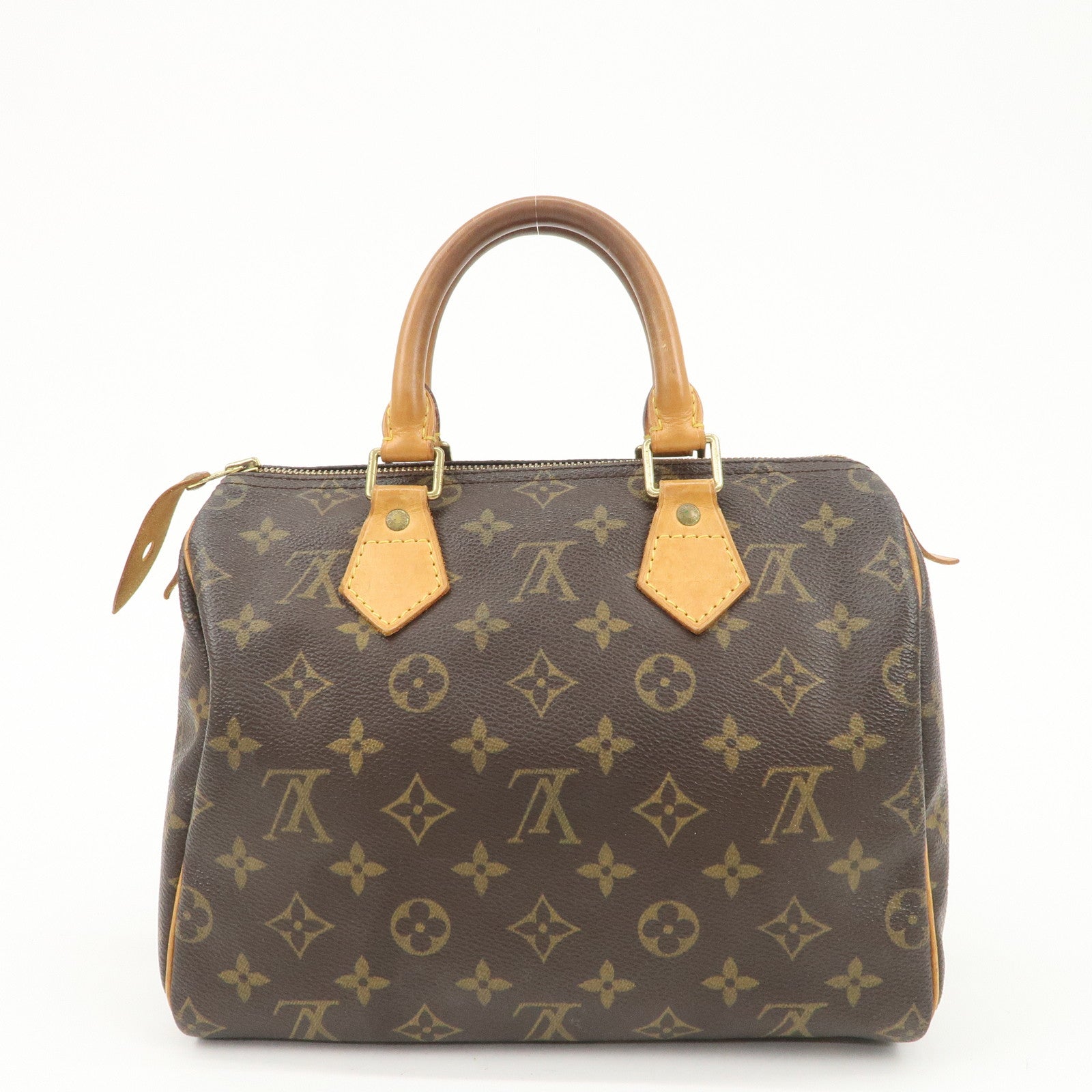 Louis Vuitton Monogram Speedy 25 Hand Bag Boston Bag M41528 Used