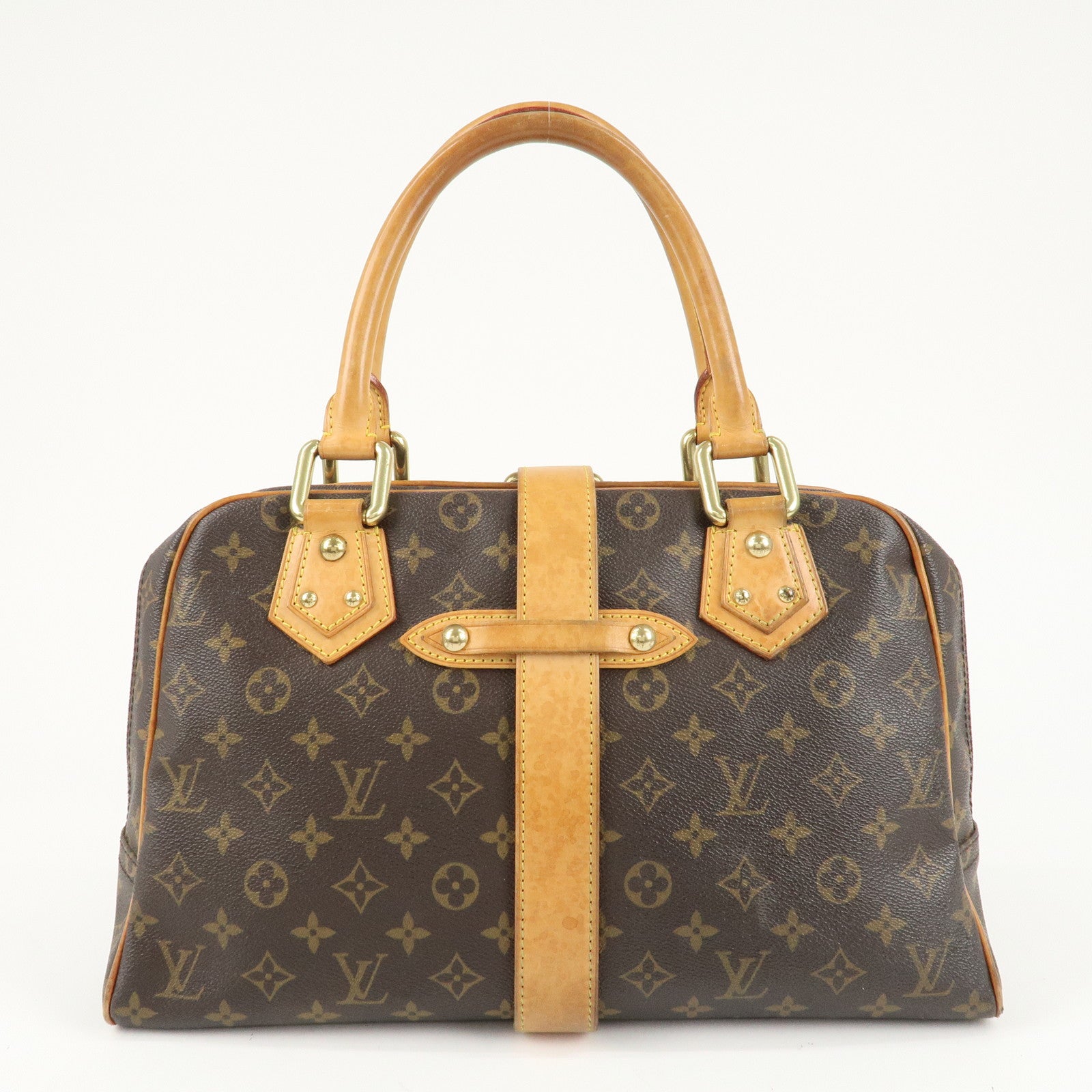 Louis Vuitton Monogram Manhattan GM Hand Bag M40025 Used