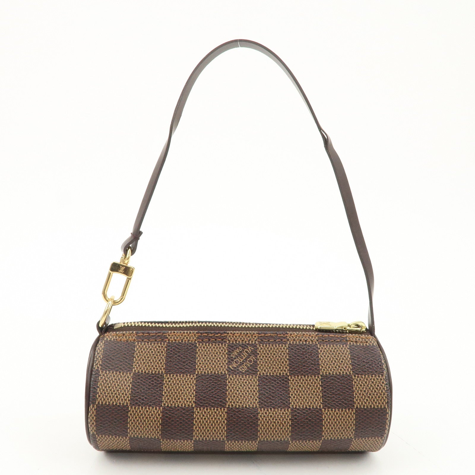 Louis Vuitton Damier Mini Pouch for Papillon Bag Brown Used