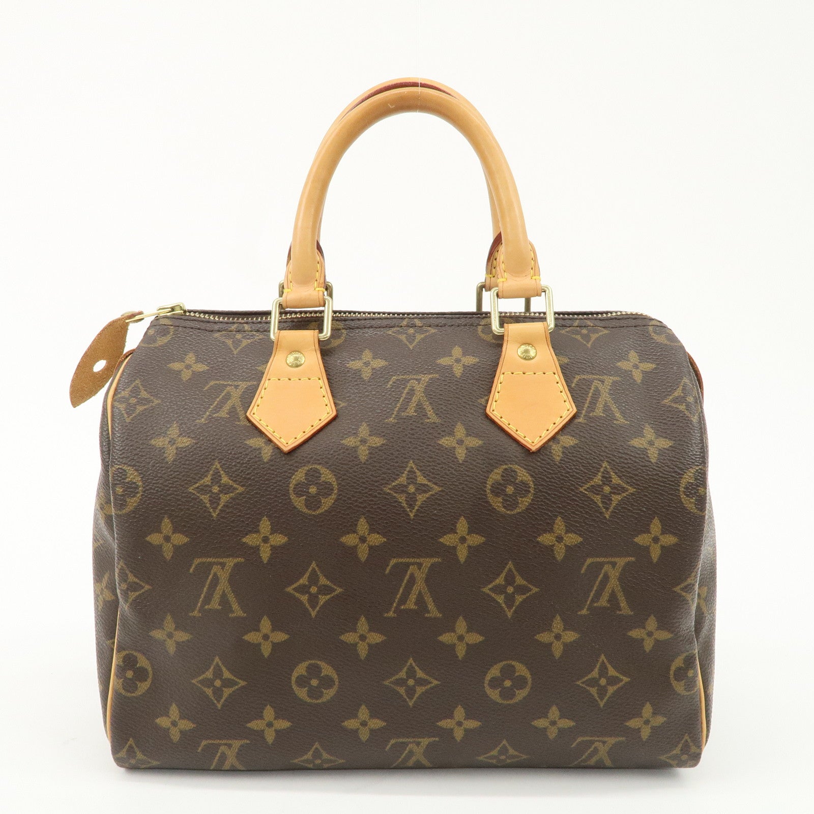 Louis Vuitton Monogram Speedy 25 Hand Bag Boston Bag M41528 Used