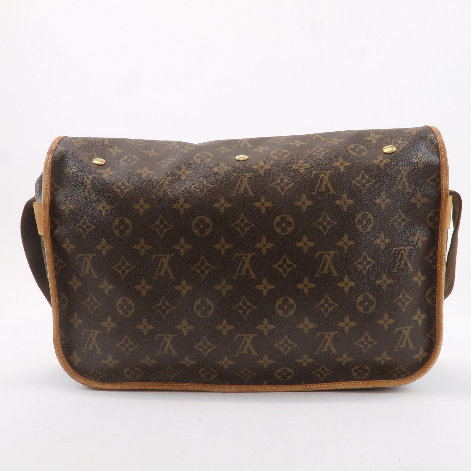 Louis Vuitton Monogram Gongo MM Shoulder Bag Brown M40116