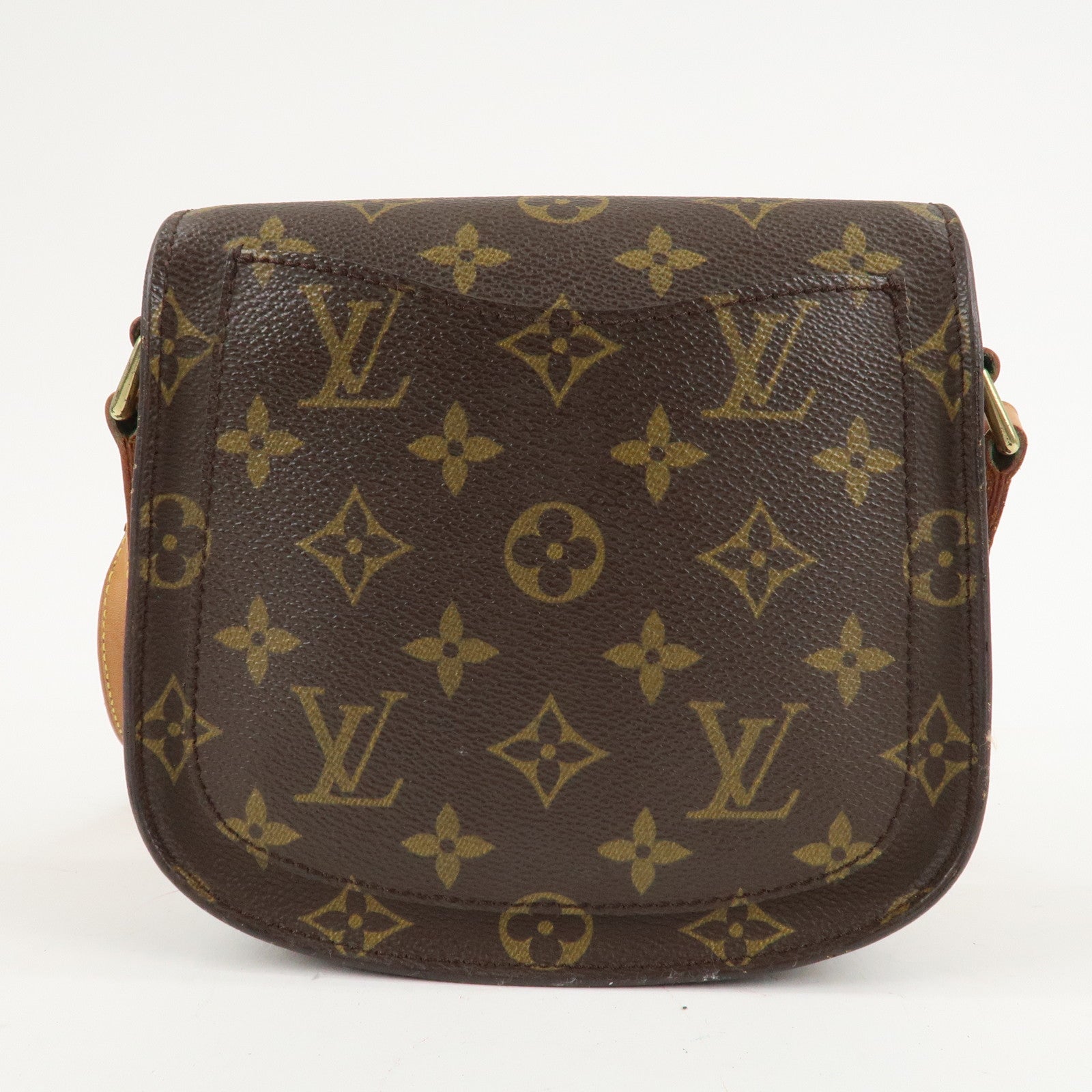 Louis Vuitton Monogram Mini Saint Cloud Shoulder Bag M51244 Used