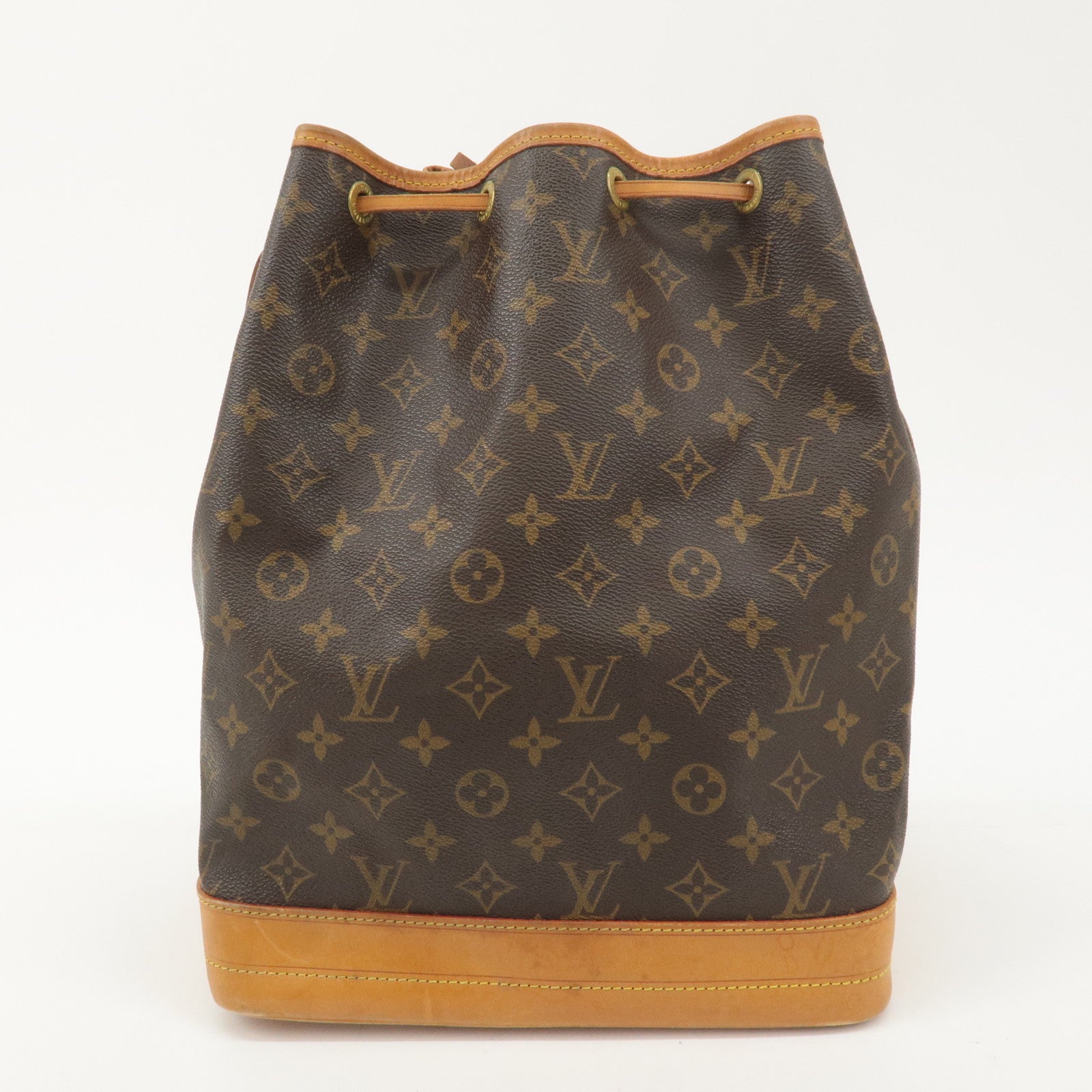 Louis Vuitton Monogram Noe Shoulder Bag Hand Bag Brown M42224