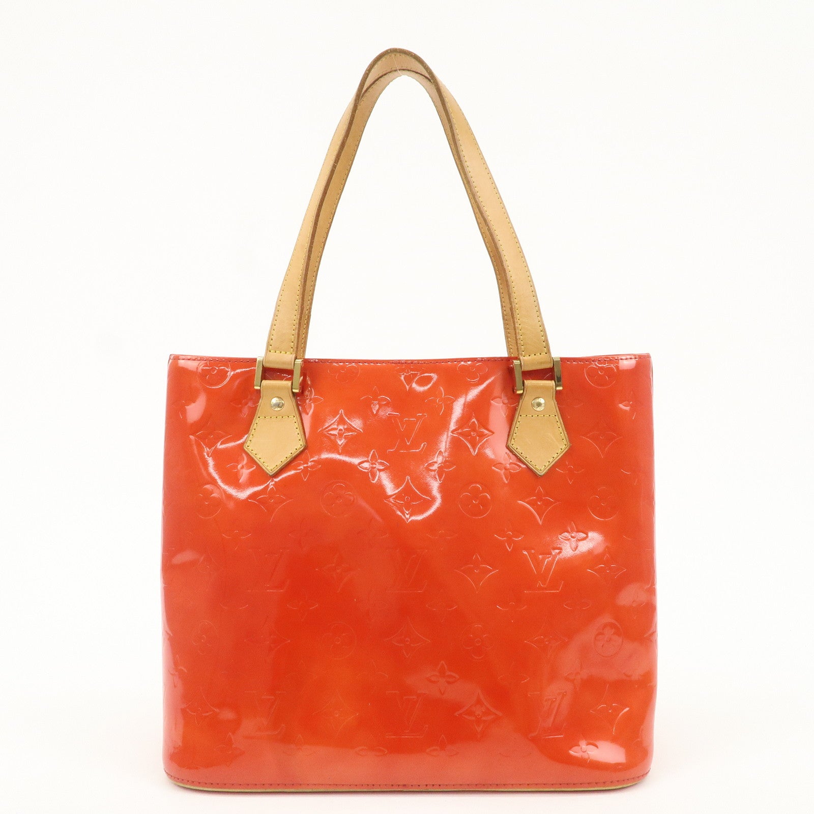 Louis Vuitton Monogram Vernis Houston Tote Bag Rouge M91092