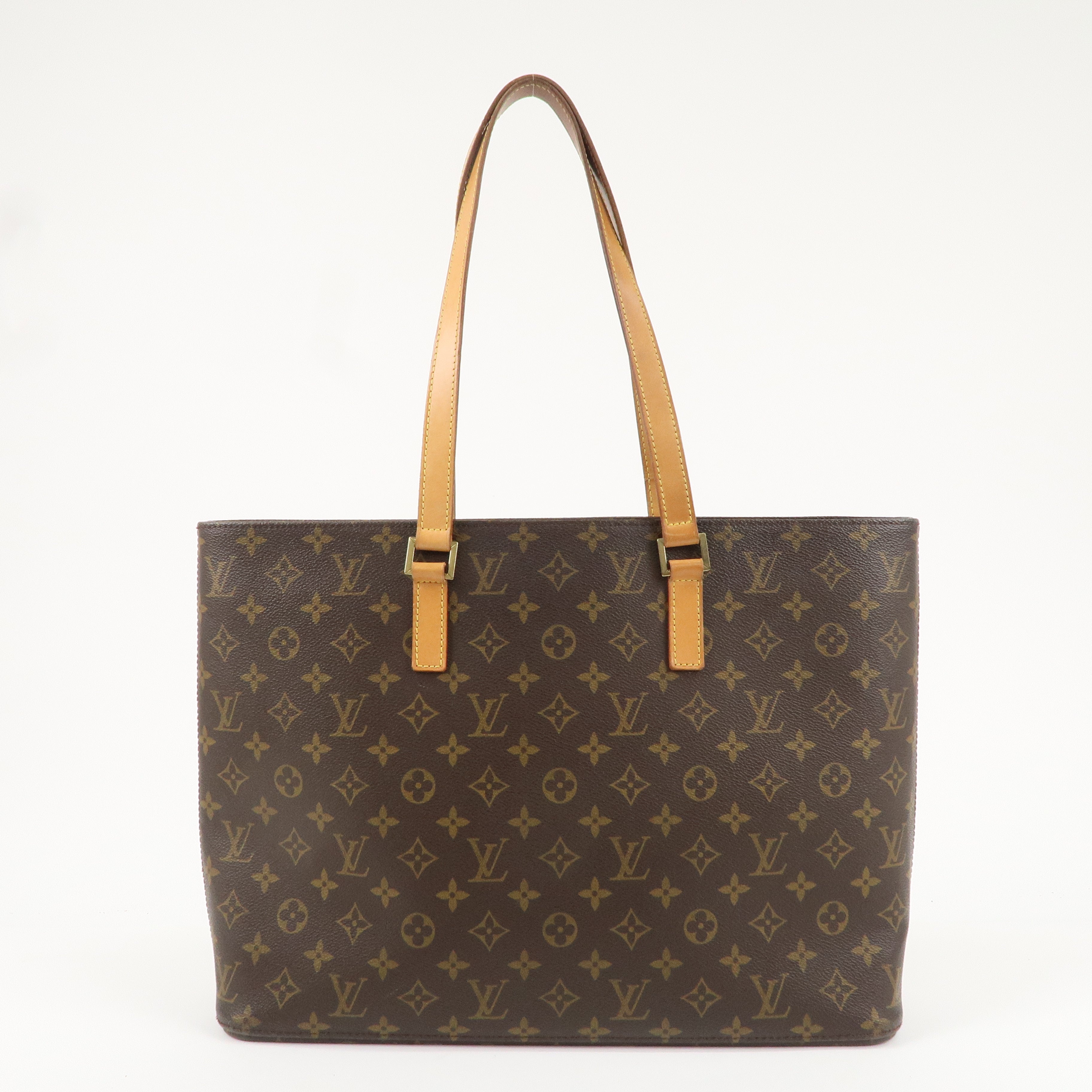 Louis Vuitton Monogram Luco Tote Bag Hand Bag Brown M51155