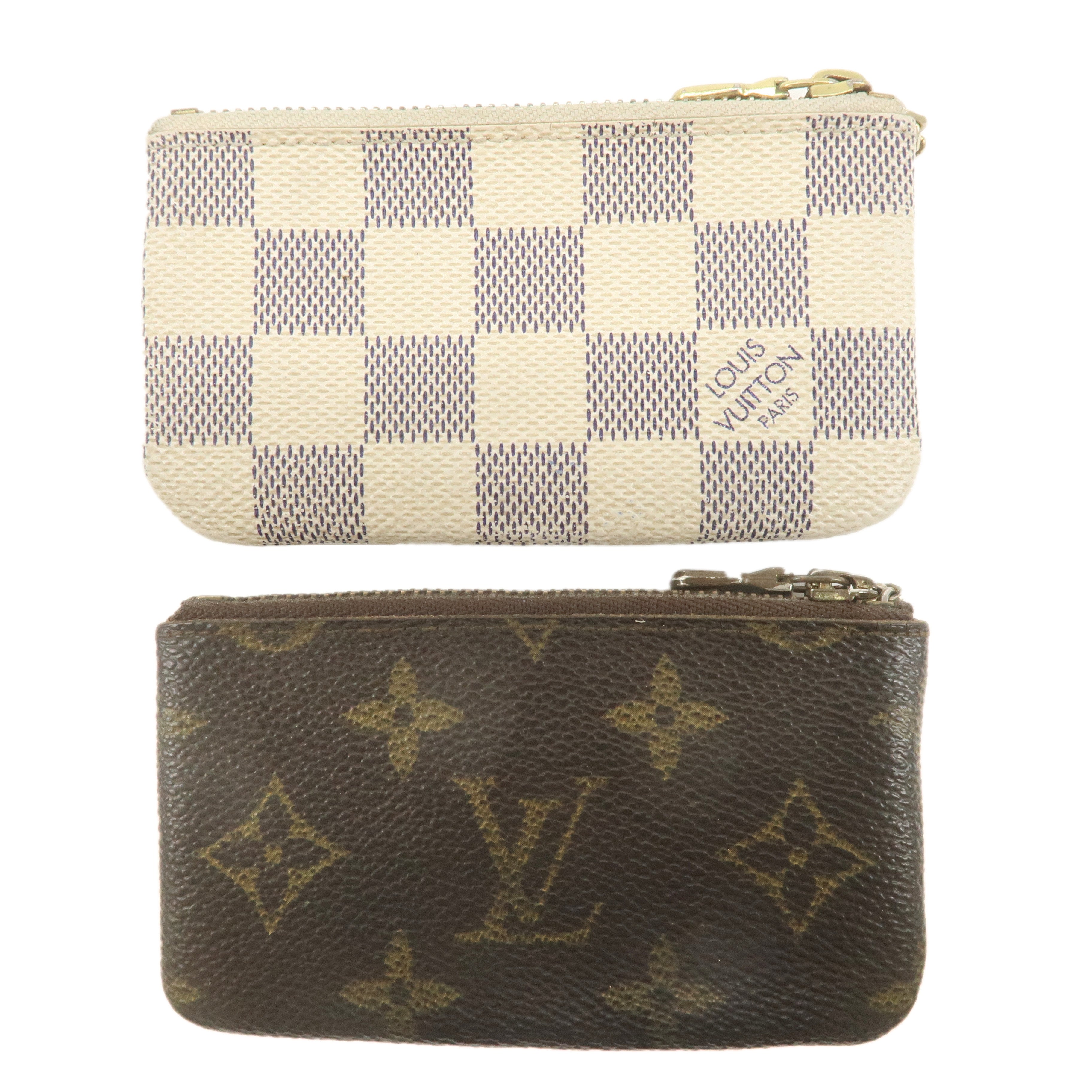 Louis Vuitton Set of 2 Monogram Damier Coin Case N62659 M62650