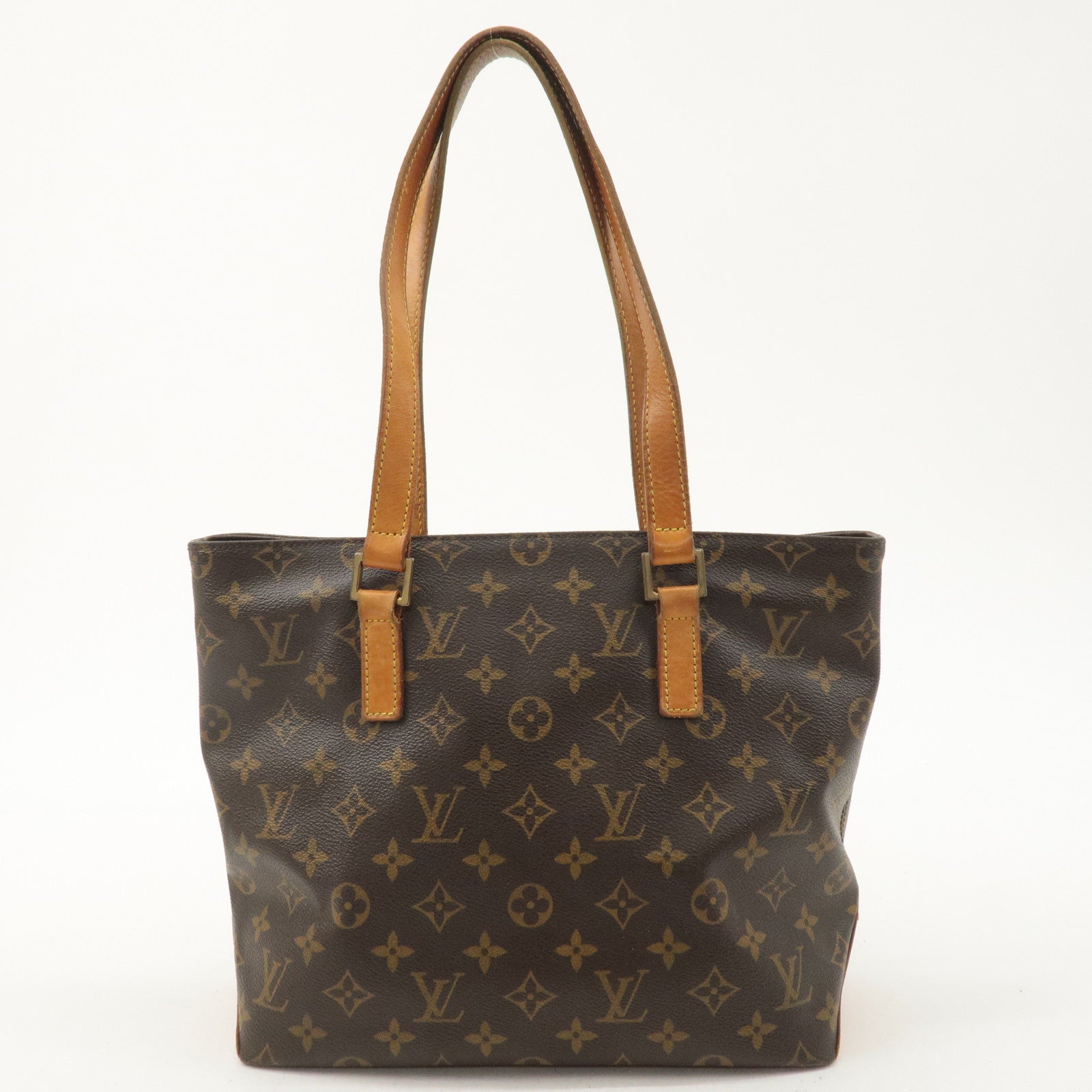 Louis Vuitton Monogram Cabas Piano Tote Bag Brown M51148