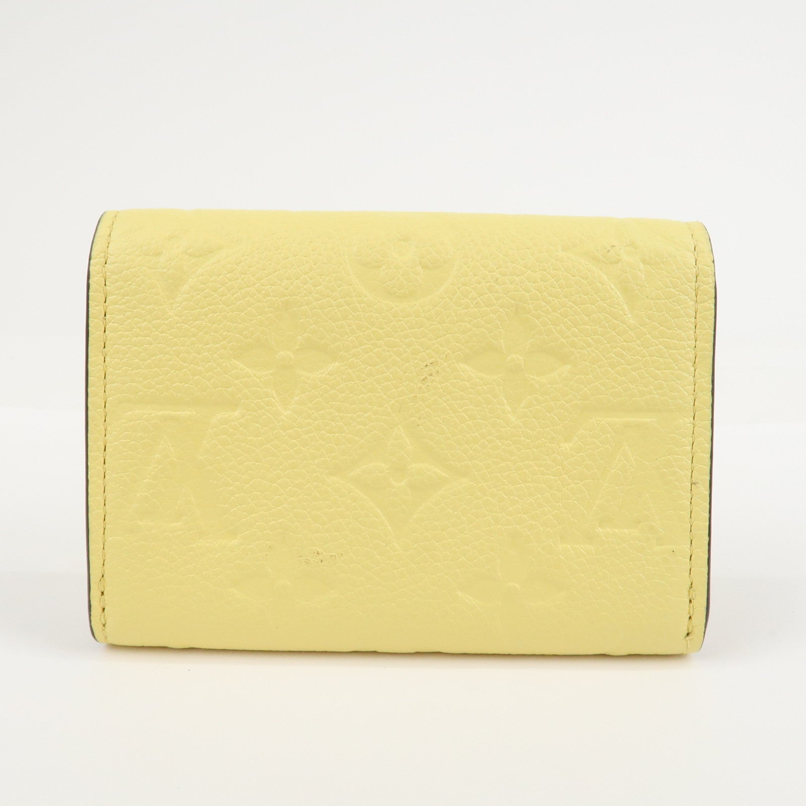 Louis Vuitton Monogram Empreinte Porte Monnaie Jaune M81974 Used