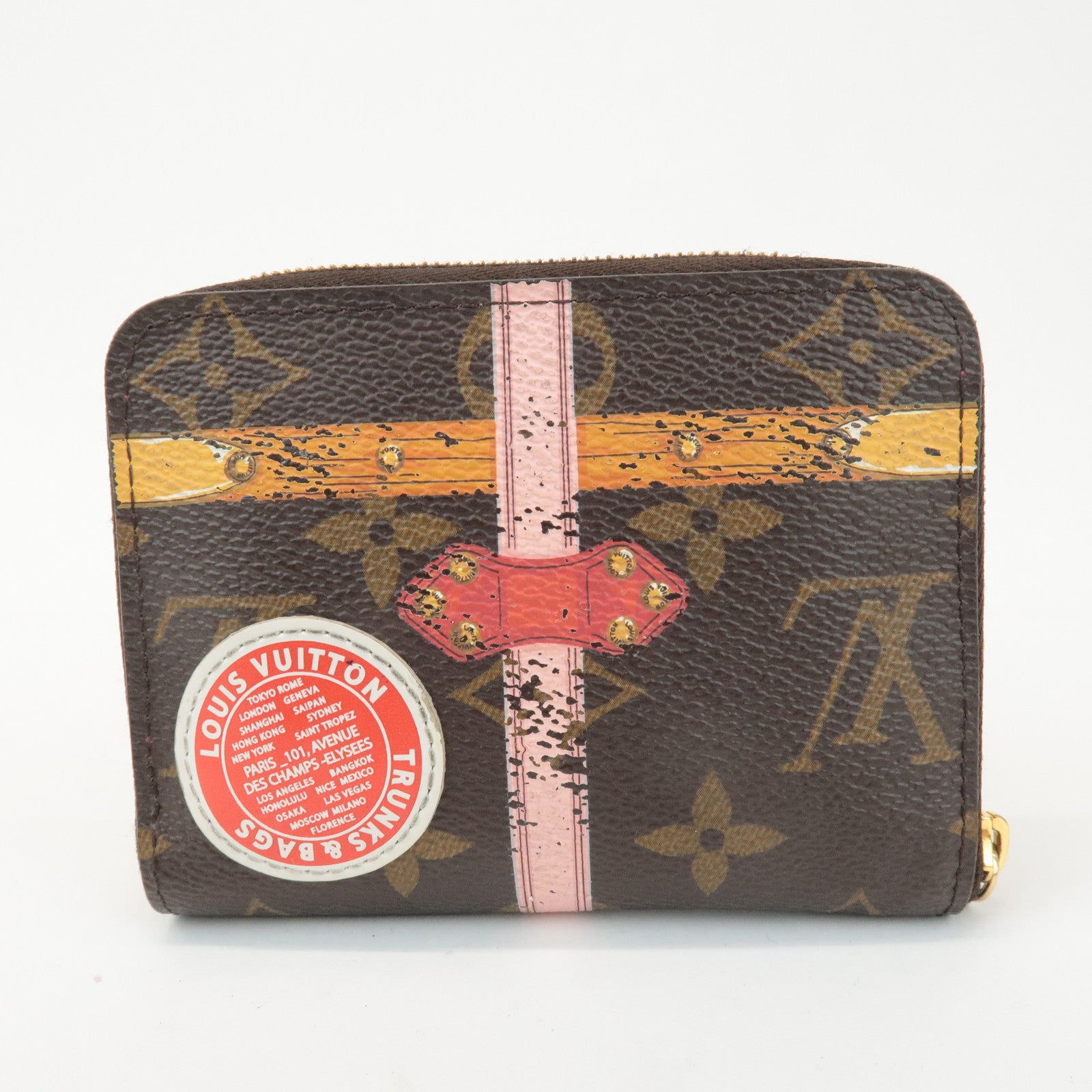 Louis Vuitton Monogram Zippy Coin Purse Summer Trunk Collection