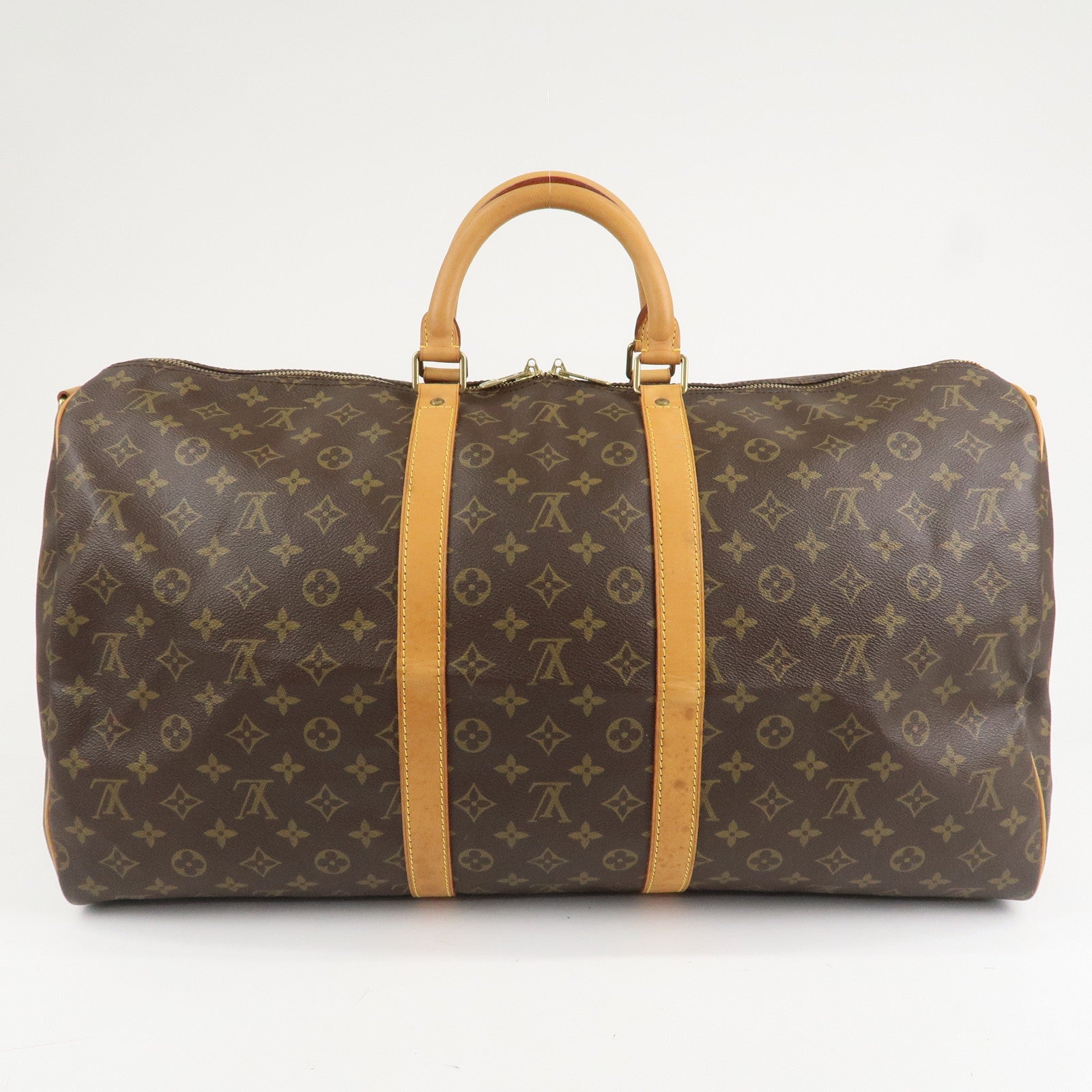 Louis Vuitton Monogram Keep All Bandouliere 55 Boston Bag M41414 Used