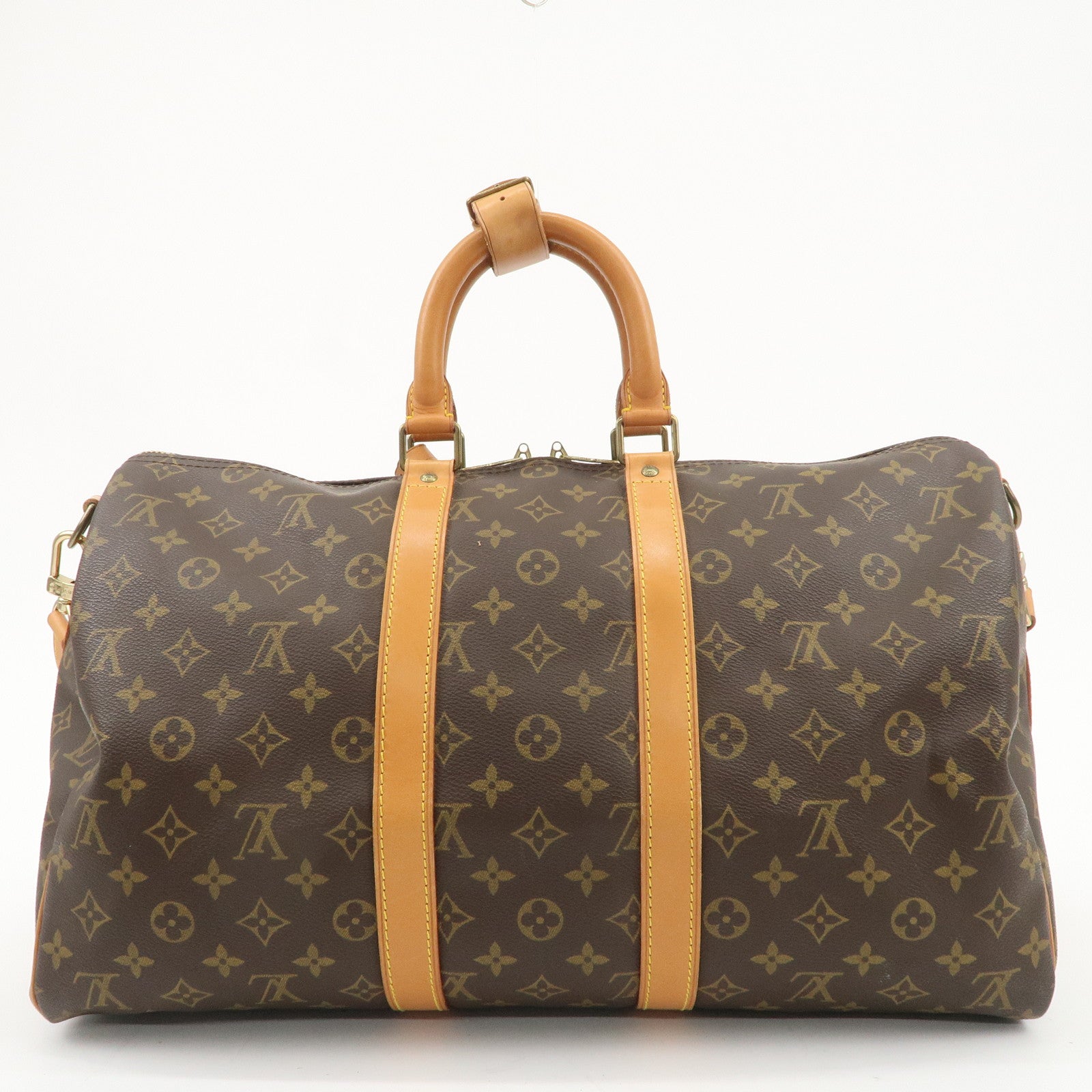 Louis Vuitton Monogram Keep All 45 Boston Bag M41418 Used