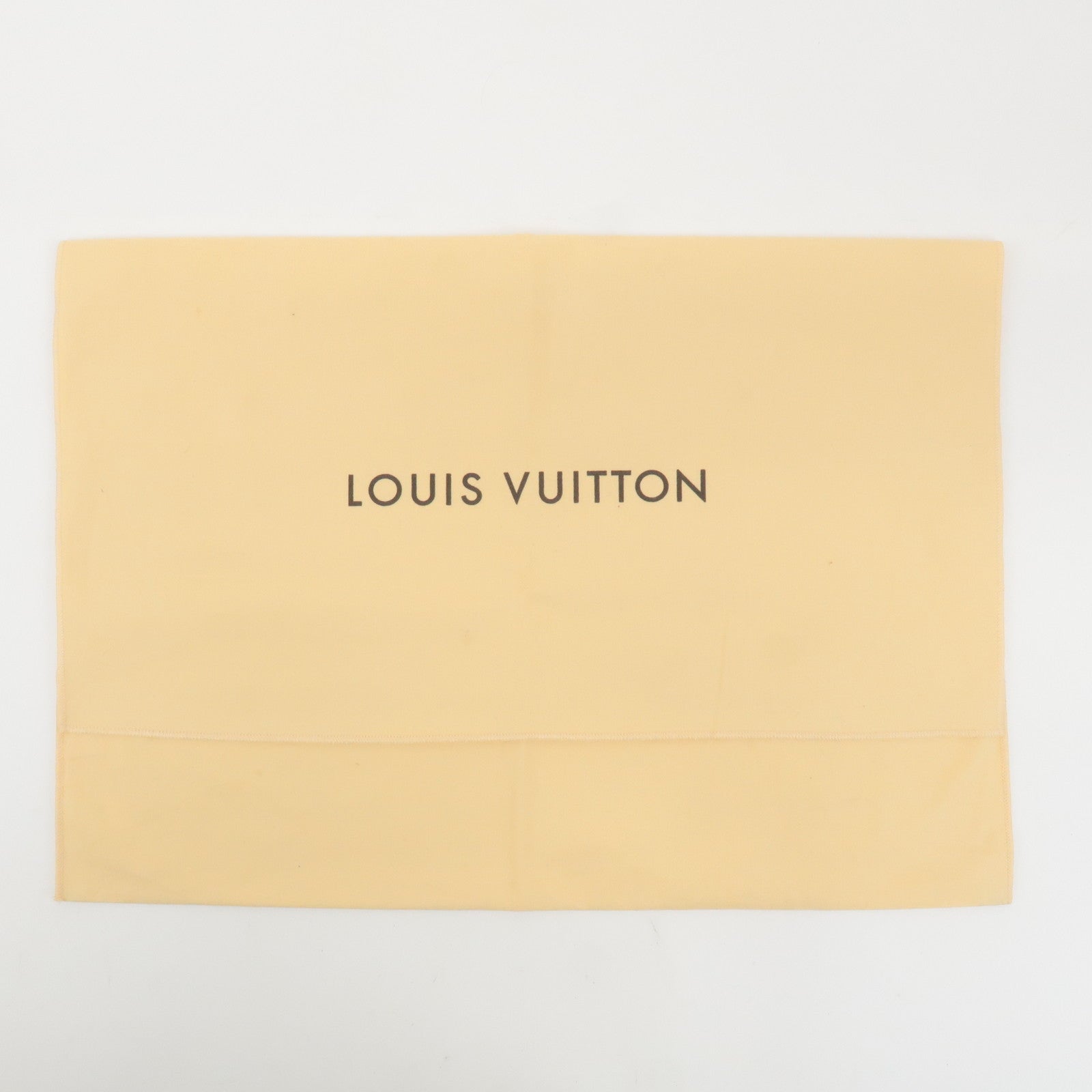 Louis Vuitton Set of 10 Storage Bag Dust Bag Flap Type Beige