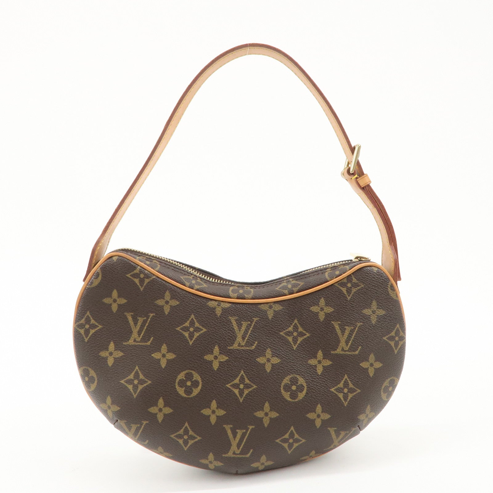 Louis Vuitton Monogram Pochette Croissant Shoulder Bag M51510 Used