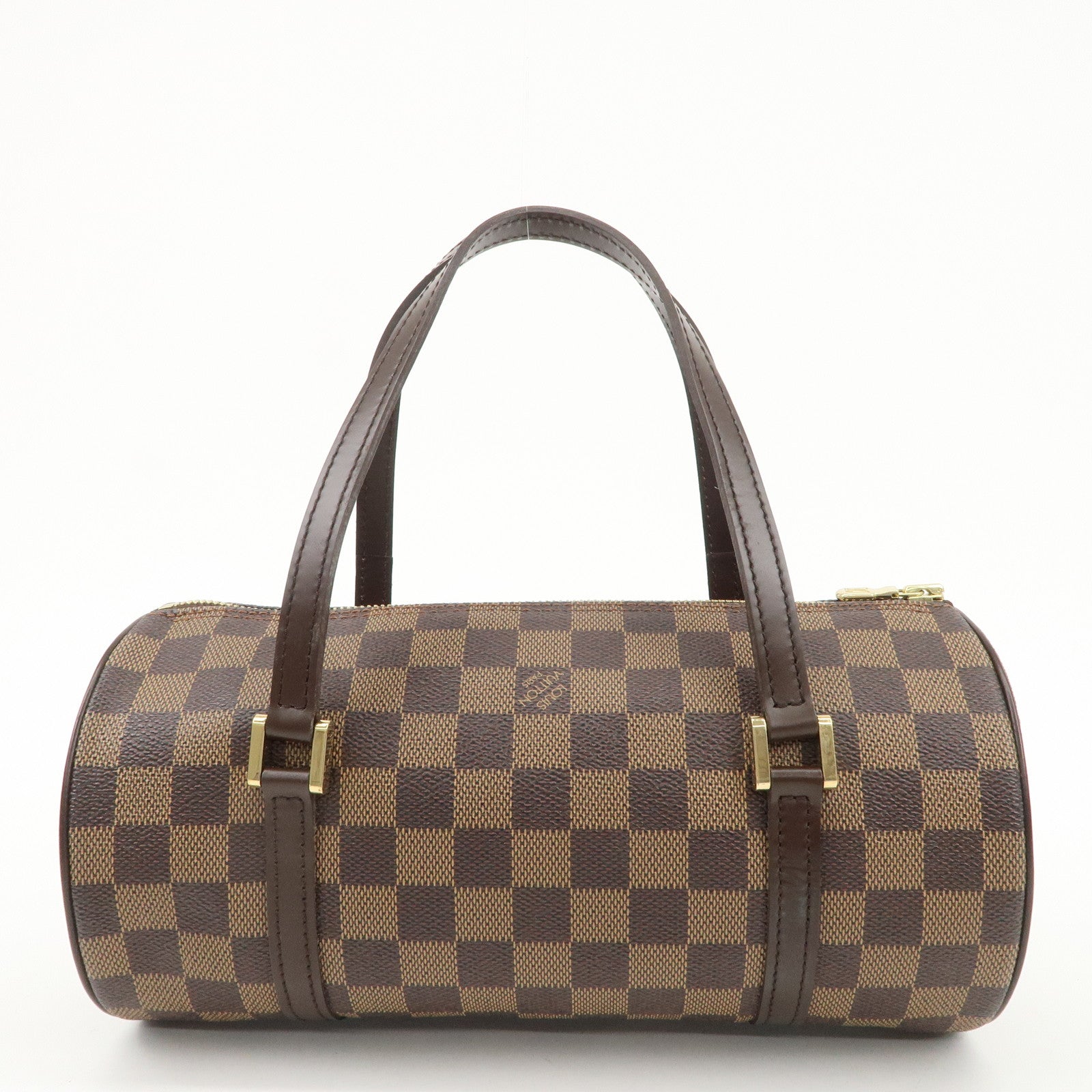 Louis Vuitton Damier Ebene Papillon 26 Hand Bag Brown N51304 Used