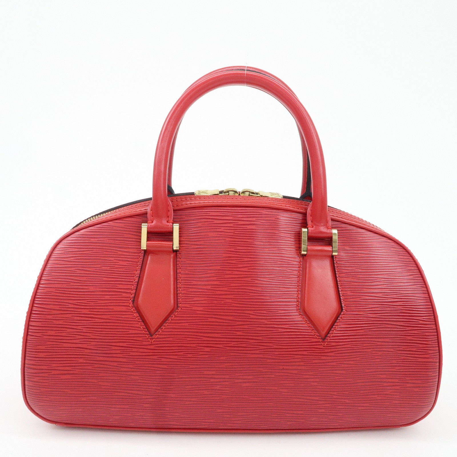 Louis Vuitton Epi Jasmine Hand Bag Castilian Red M52087