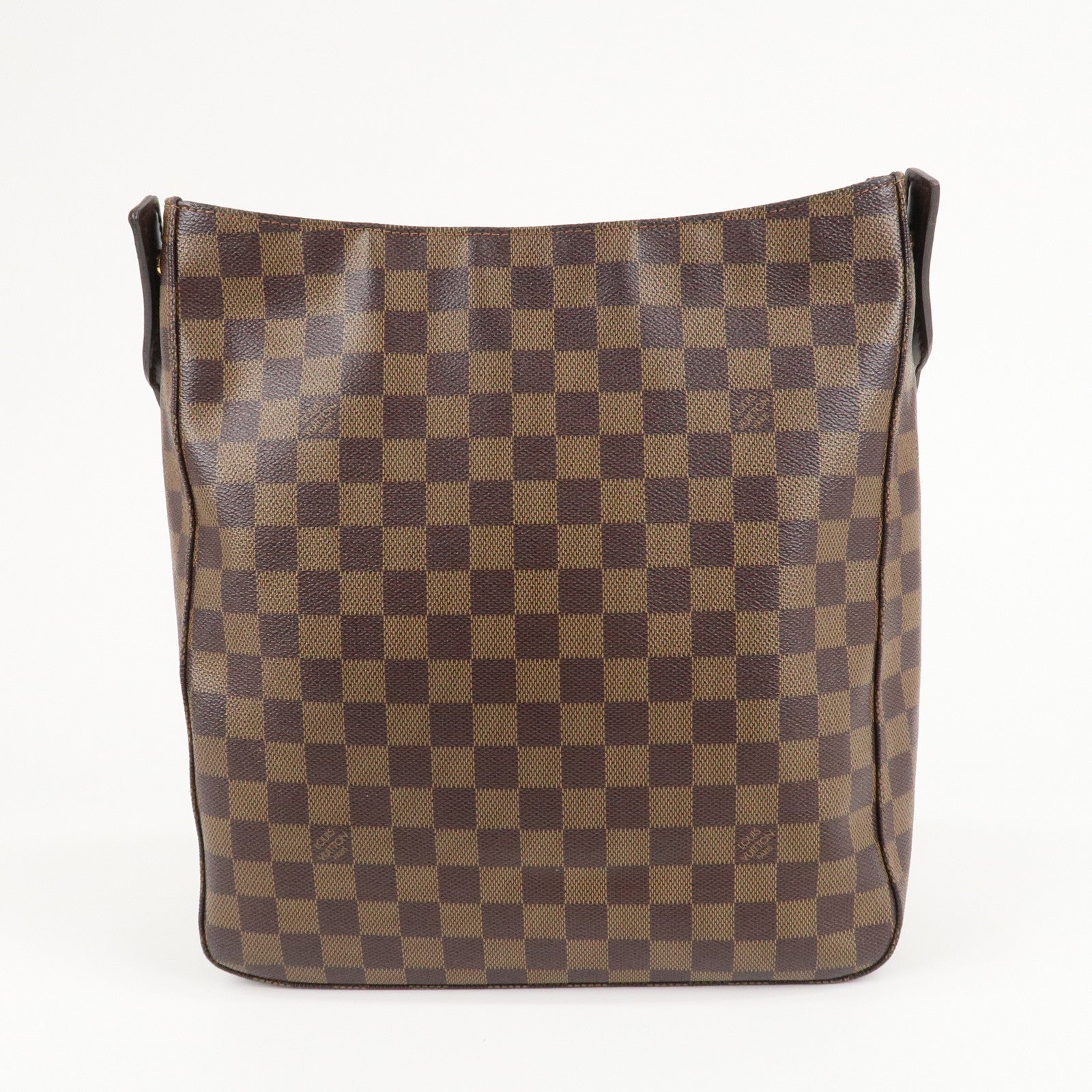 Louis Vuitton Damier Looping GM Shoulder Bag Brown N51144 Used