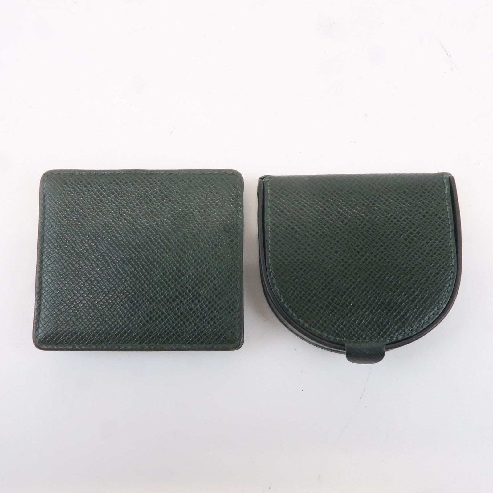 Louis Vuitton Taiga Set of 2 Coin Case Epicea M30388 M64424