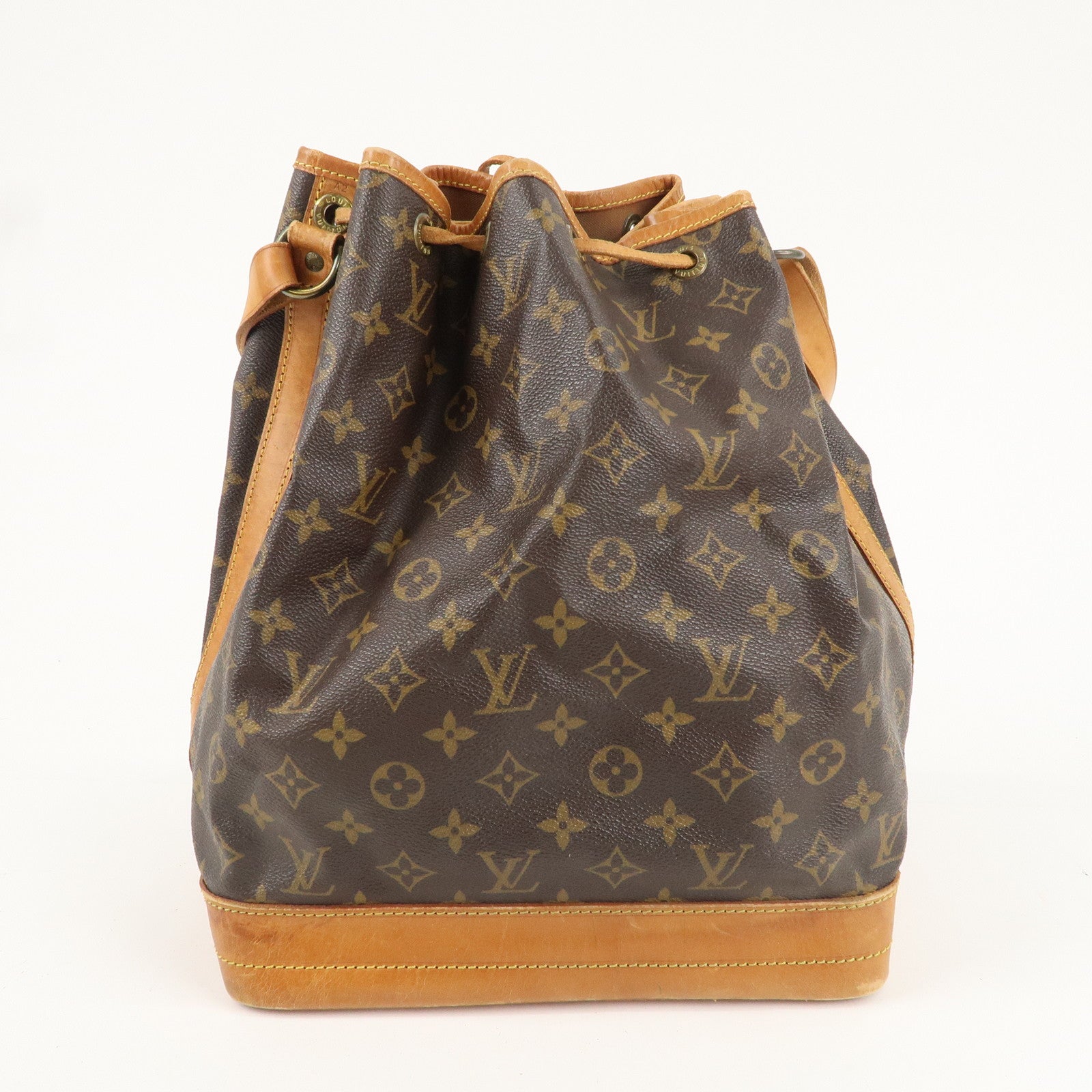 Louis Vuitton Monogram Noe Shoulder Bag Hand Bag Brown M42224