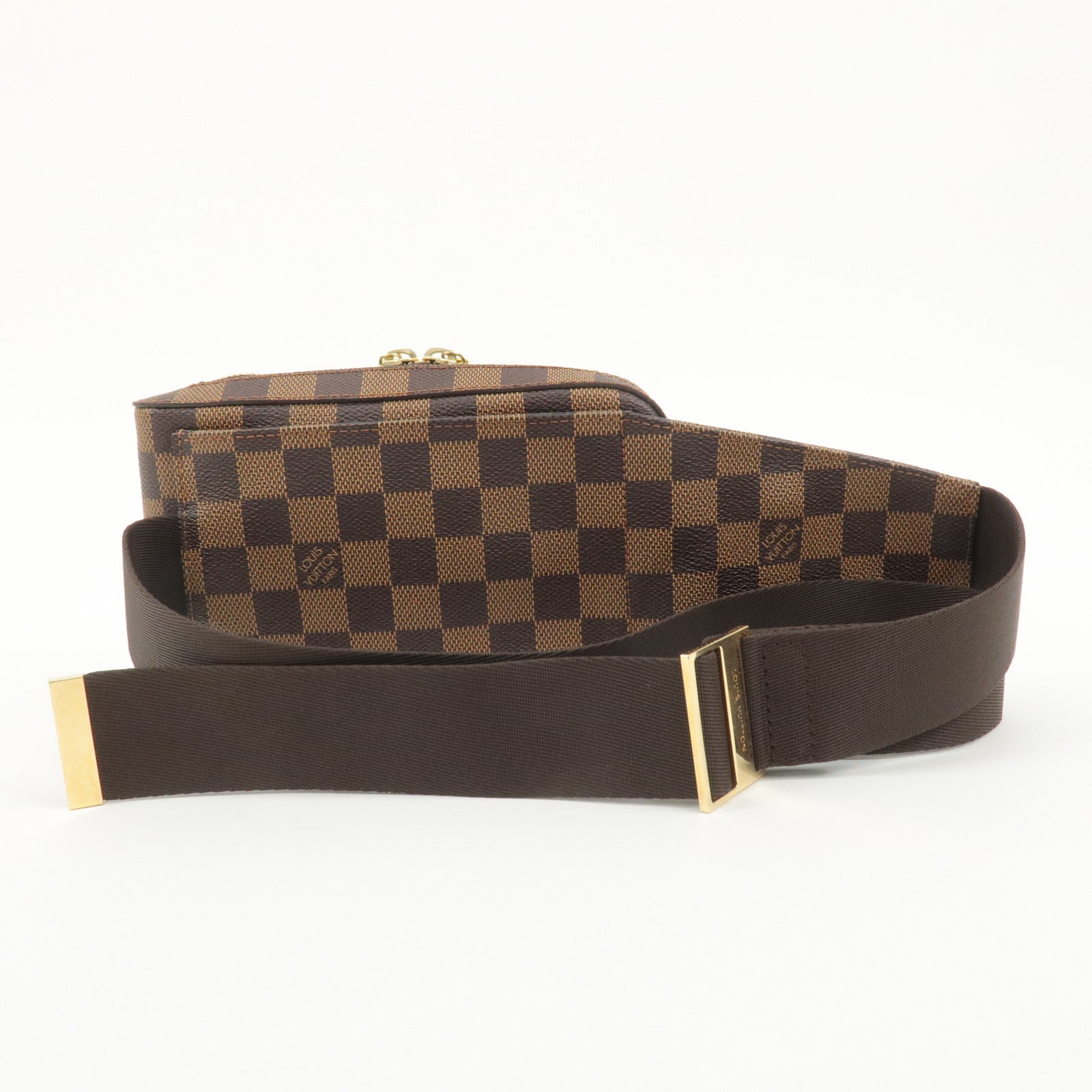 Louis Vuitton Damier Ebene Geronimos Body Bag Waist Bag N51994 Used