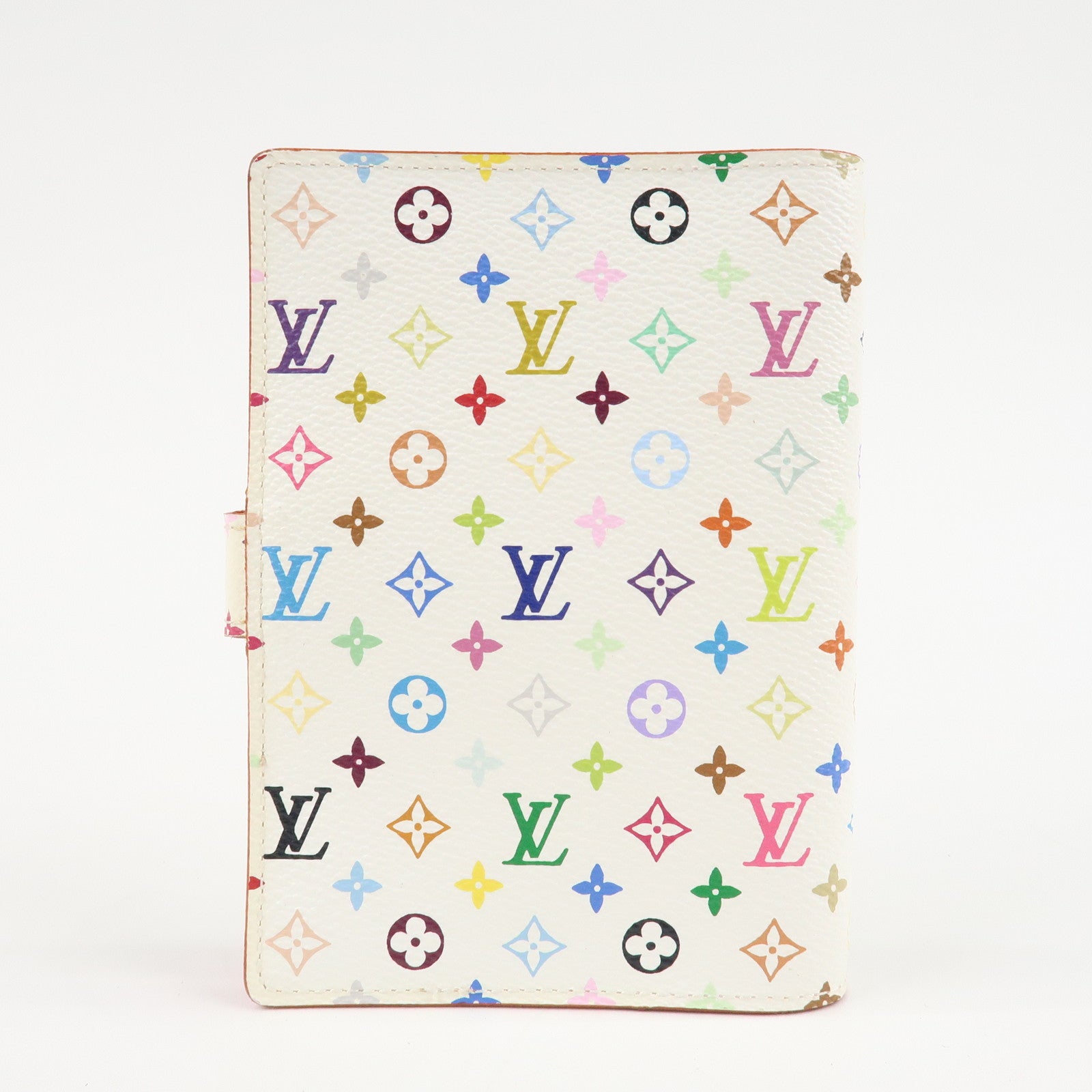 Louis Vuitton Monogram Multicolor Agenda PM Planner Cover R21074 Used